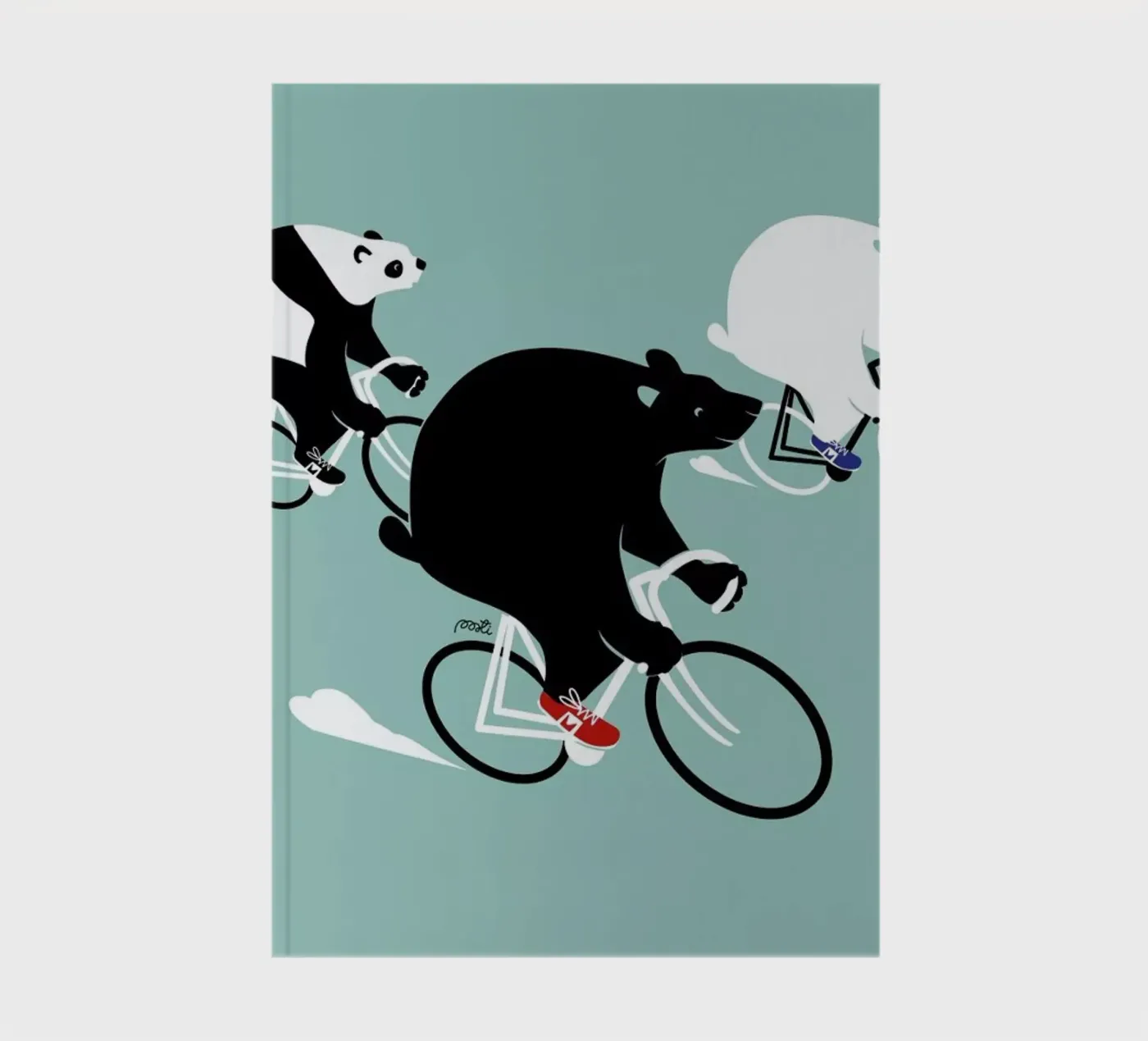 Bears quaderno da Pietari Posti