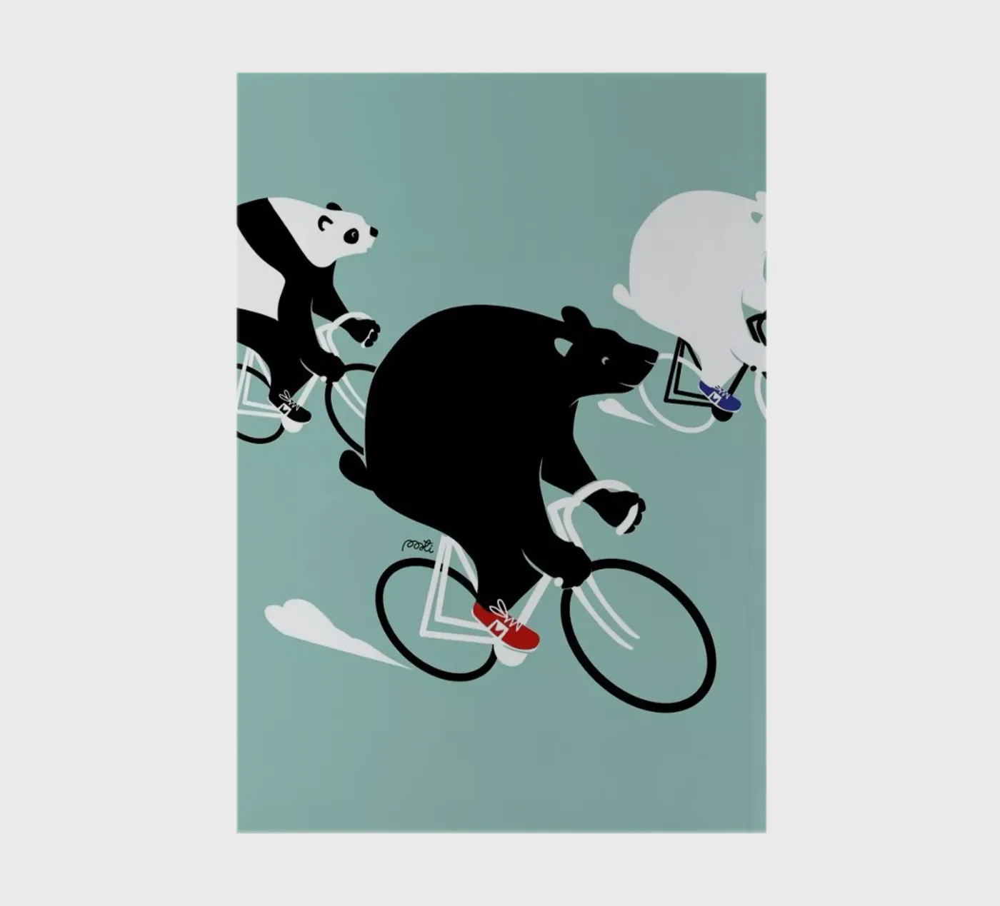 Bears quaderno da Pietari Posti