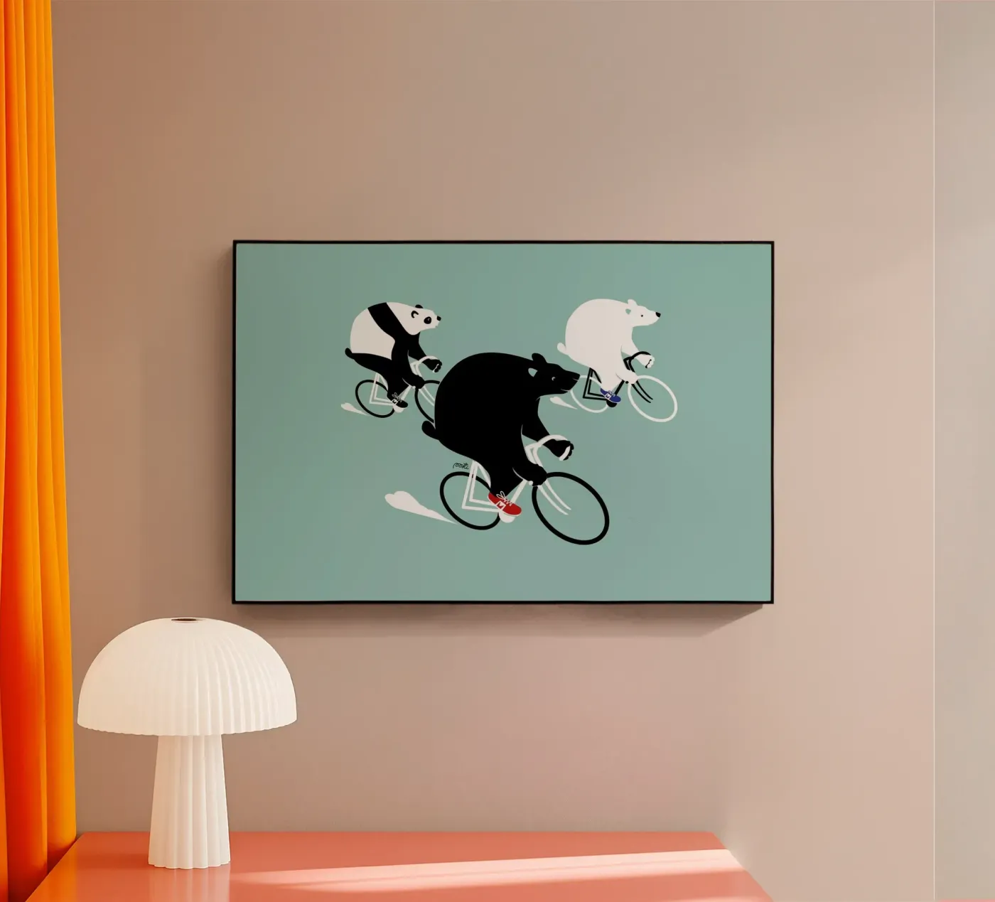 Bears plexiglass da Pietari Posti