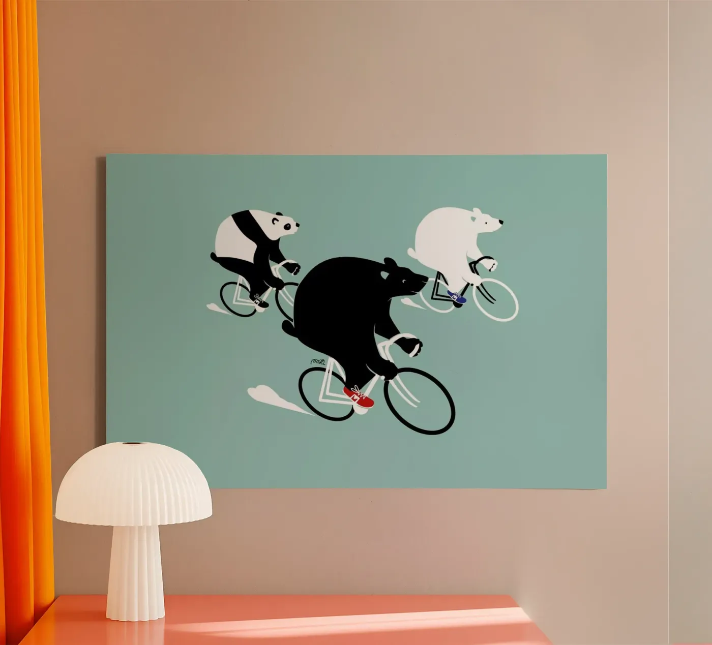 Bears canvas van Pietari Posti