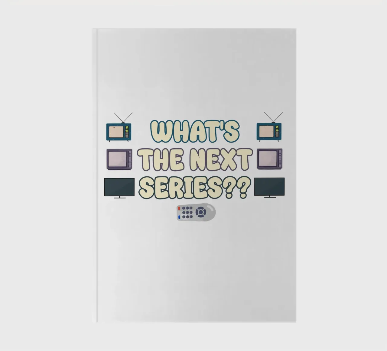 Amanti di serie e programmi televisivi Divertente design di testo retrò diario da sillyindustries