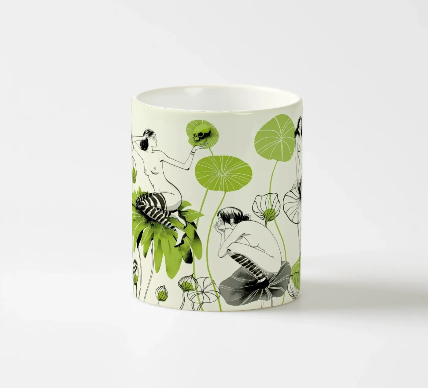 Bored tazza in ceramica da Pietari Posti