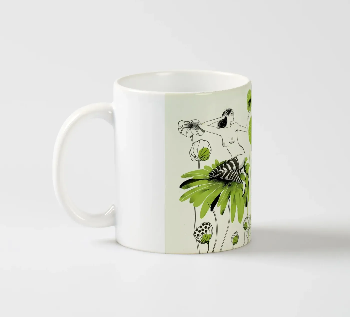 Bored ceramic mug by Pietari Posti