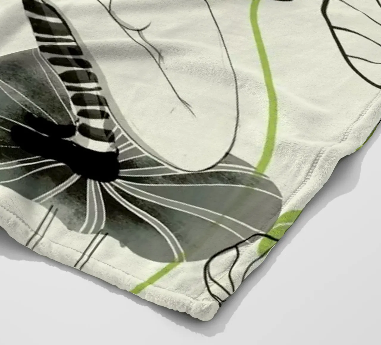 Bored Fleecedecke von Pietari Posti