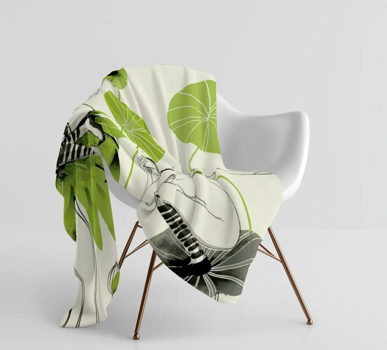 Bored Fleecedecke von Pietari Posti