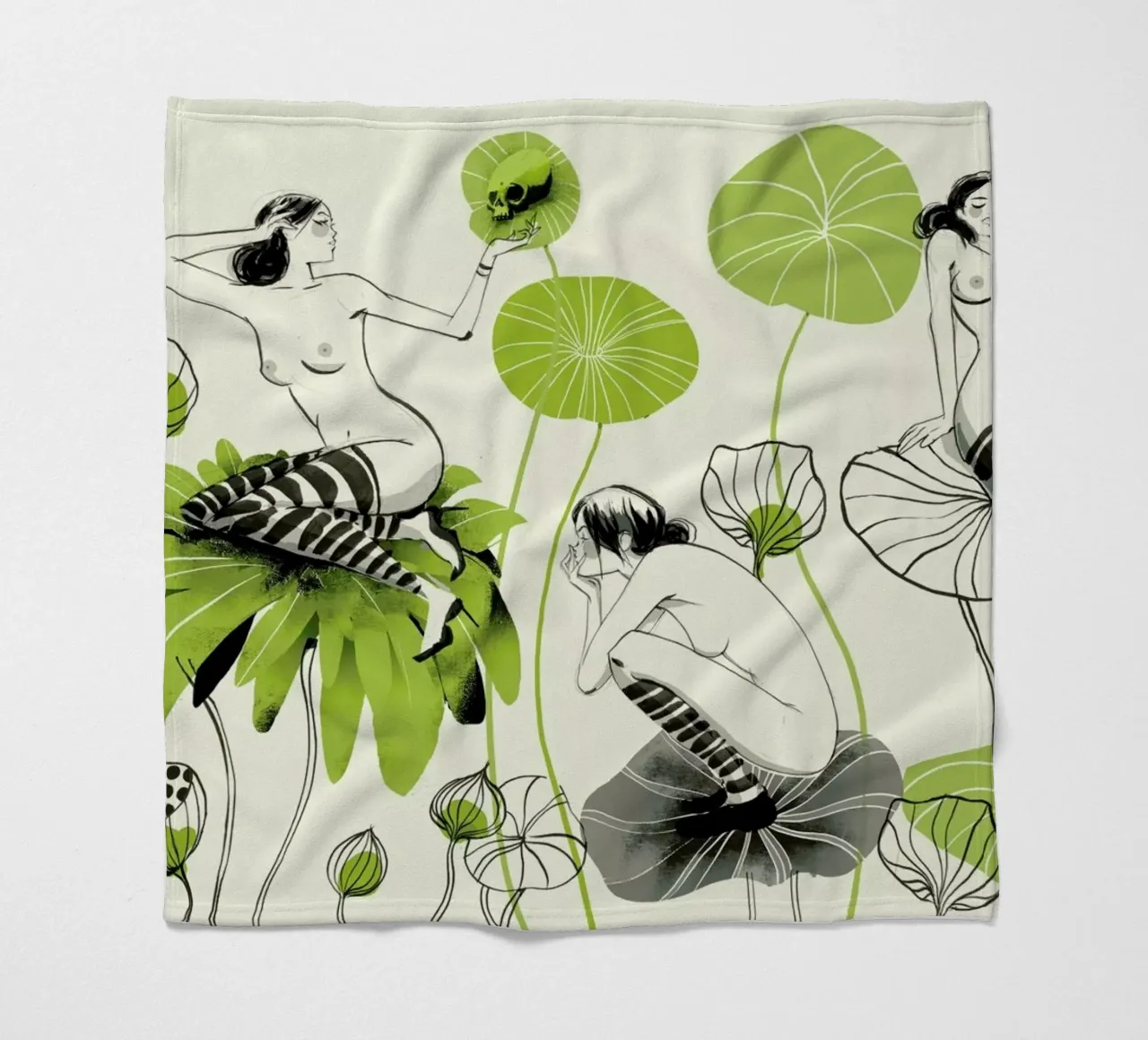 Bored Fleecedecke von Pietari Posti