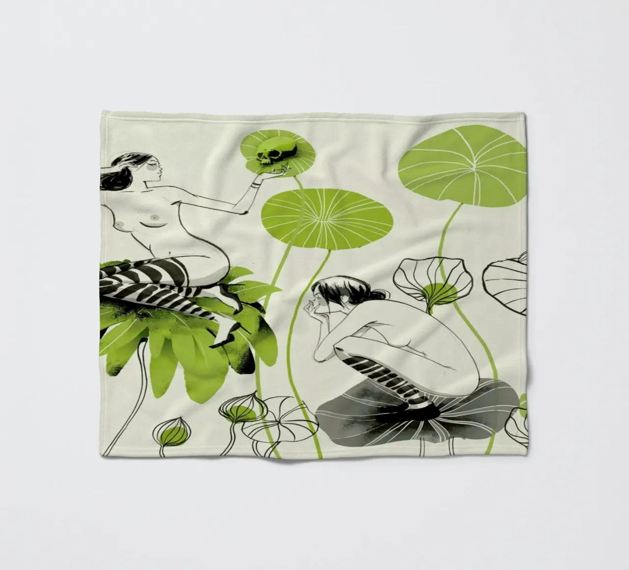 Bored Fleecedecke von Pietari Posti