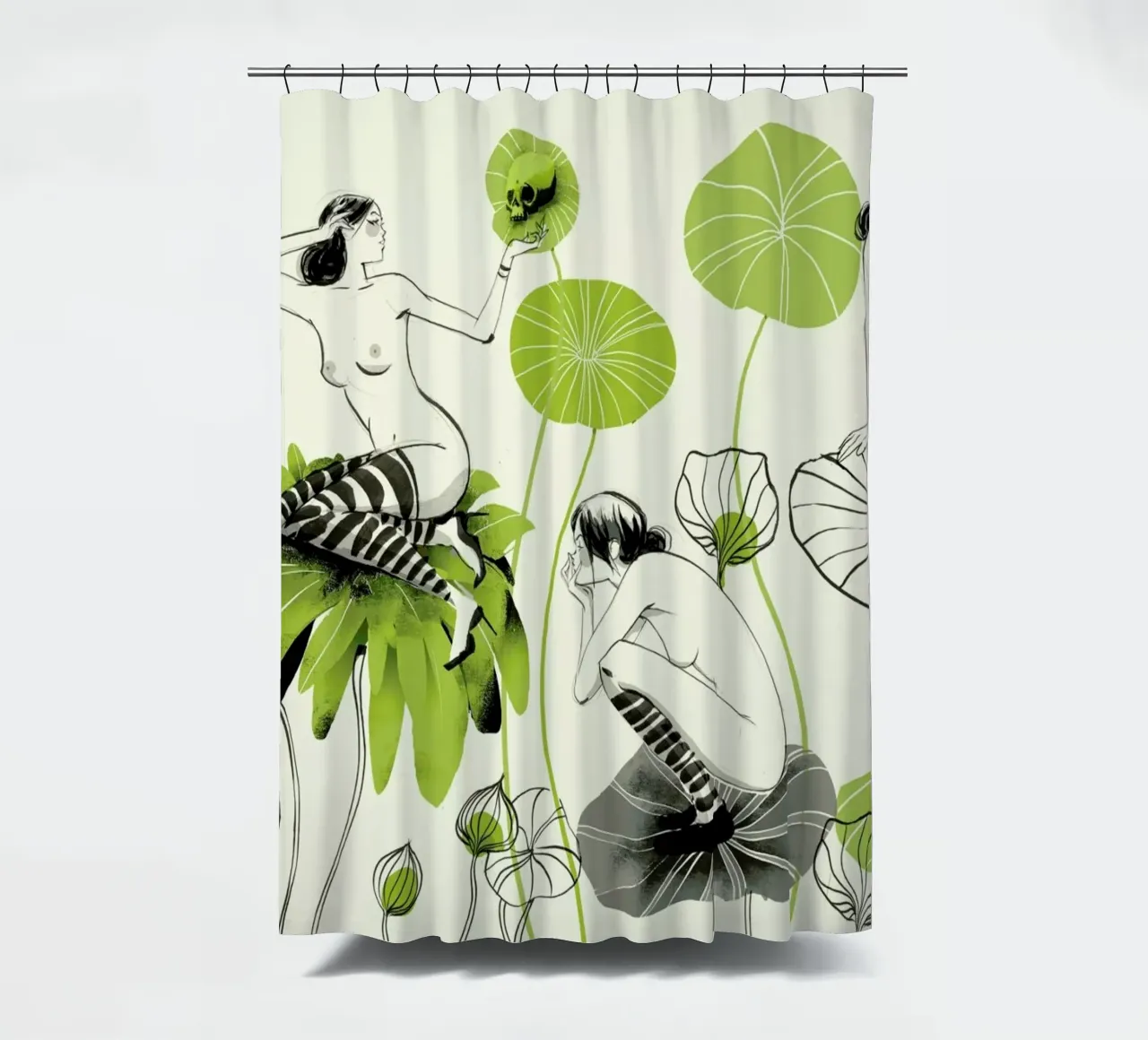 Bored Duschvorhang von Pietari Posti