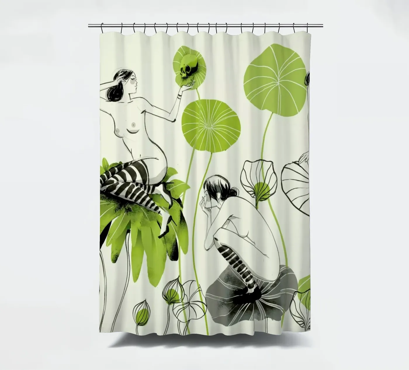 Bored douchegordijn van Pietari Posti