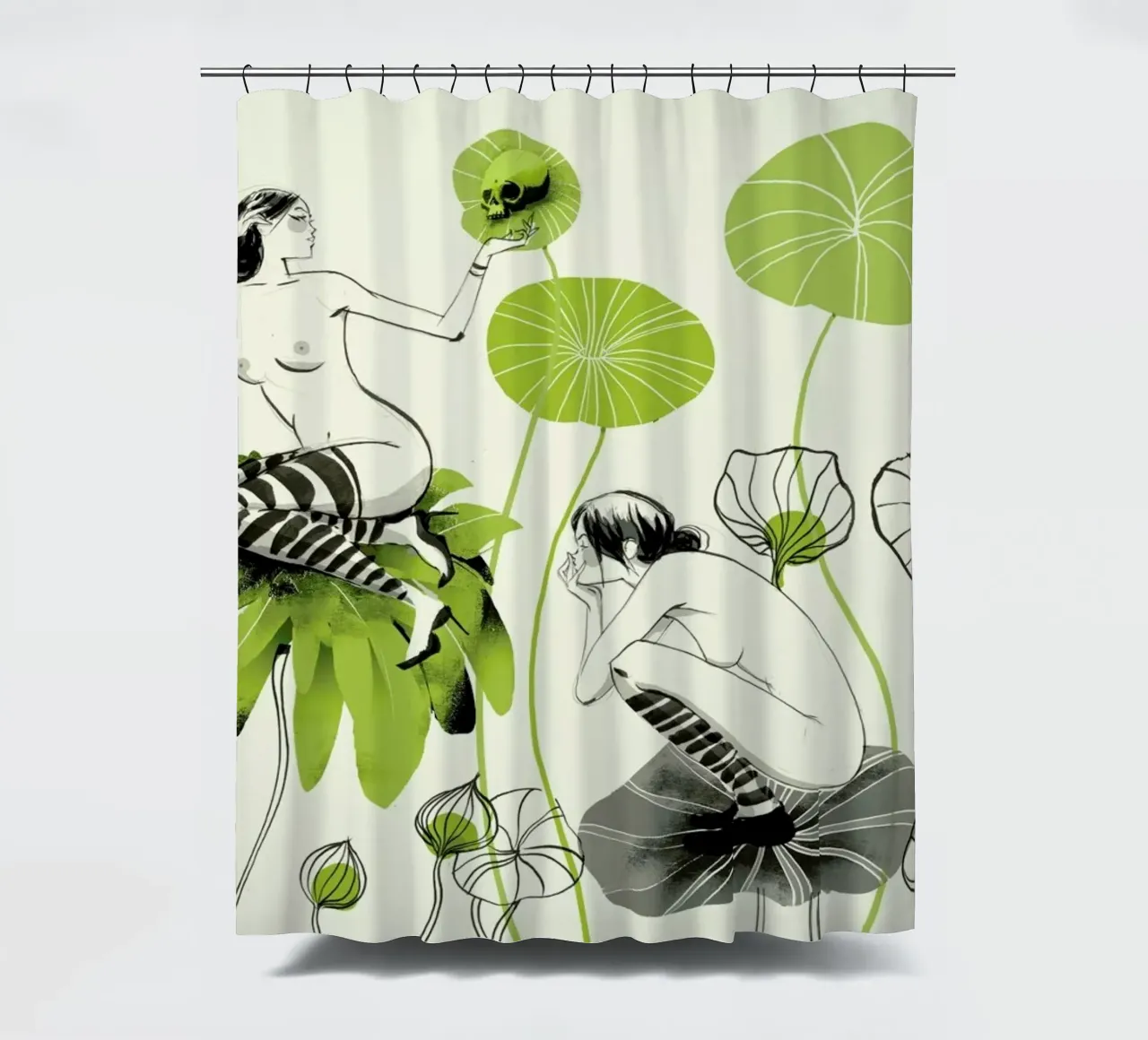 Bored Duschvorhang von Pietari Posti