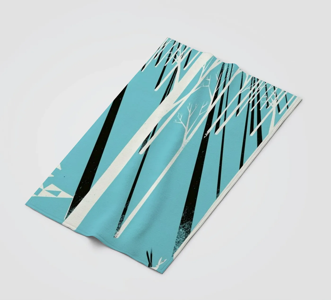 Forest 1 Fleecedecke von Pietari Posti