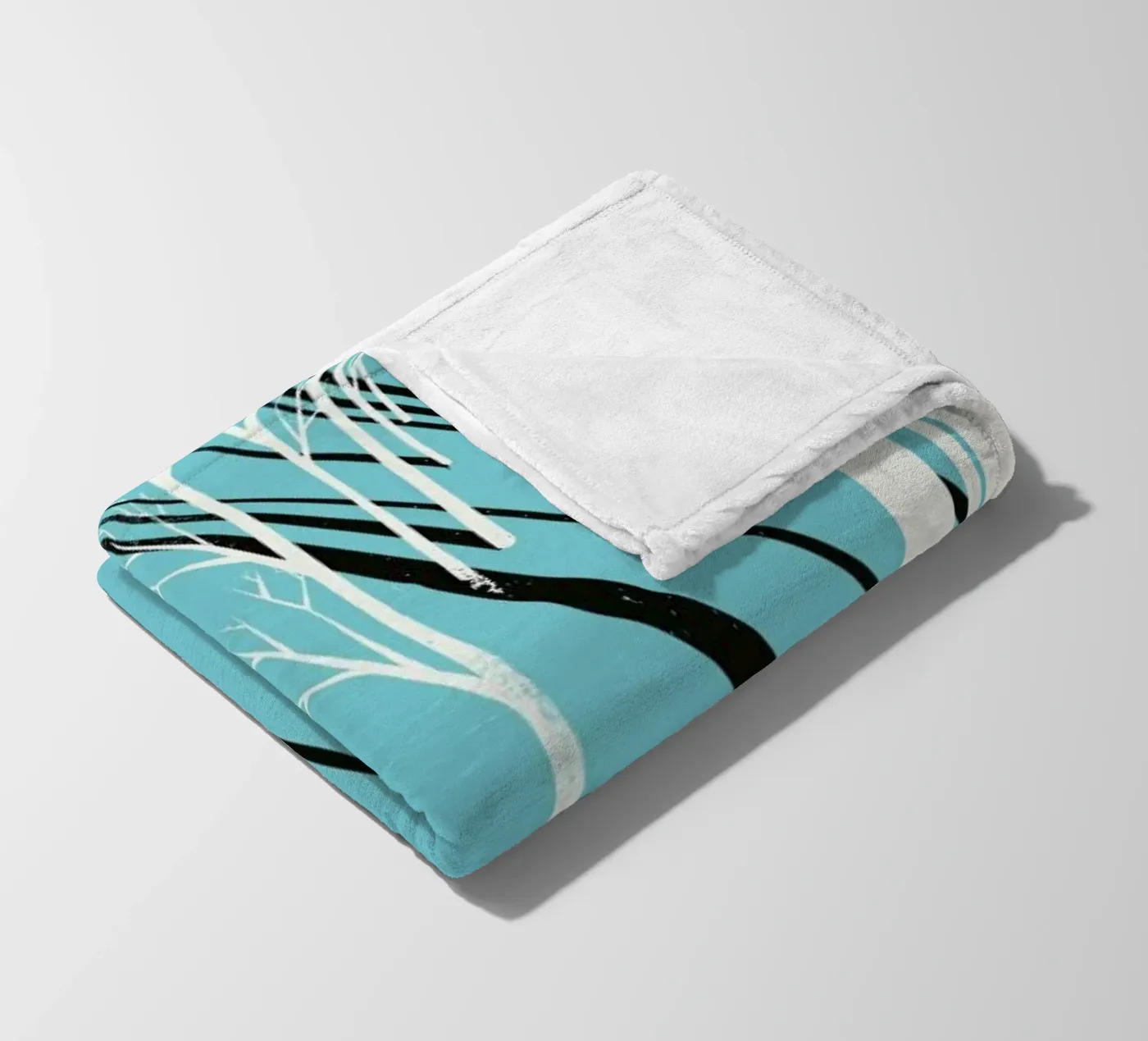 Forest 1 Fleecedecke von Pietari Posti