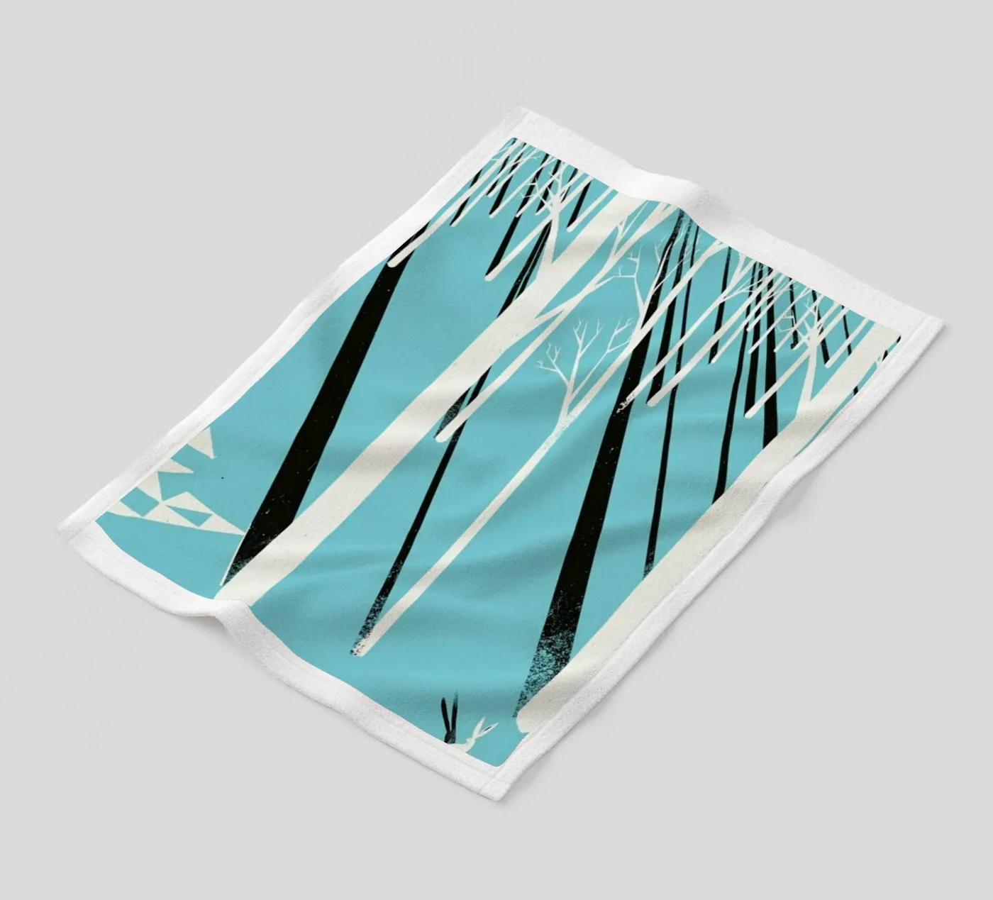 Forest 1 Fleecedecke von Pietari Posti