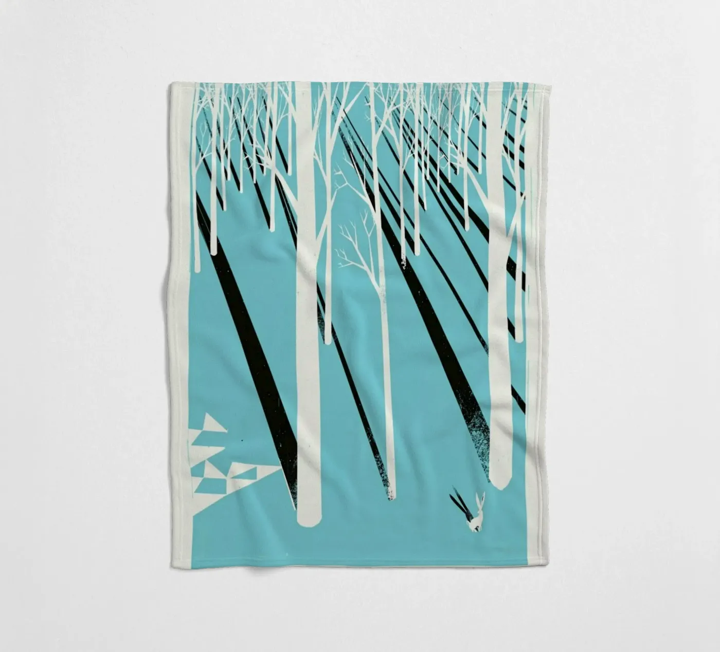 Forest 1 Fleecedecke von Pietari Posti