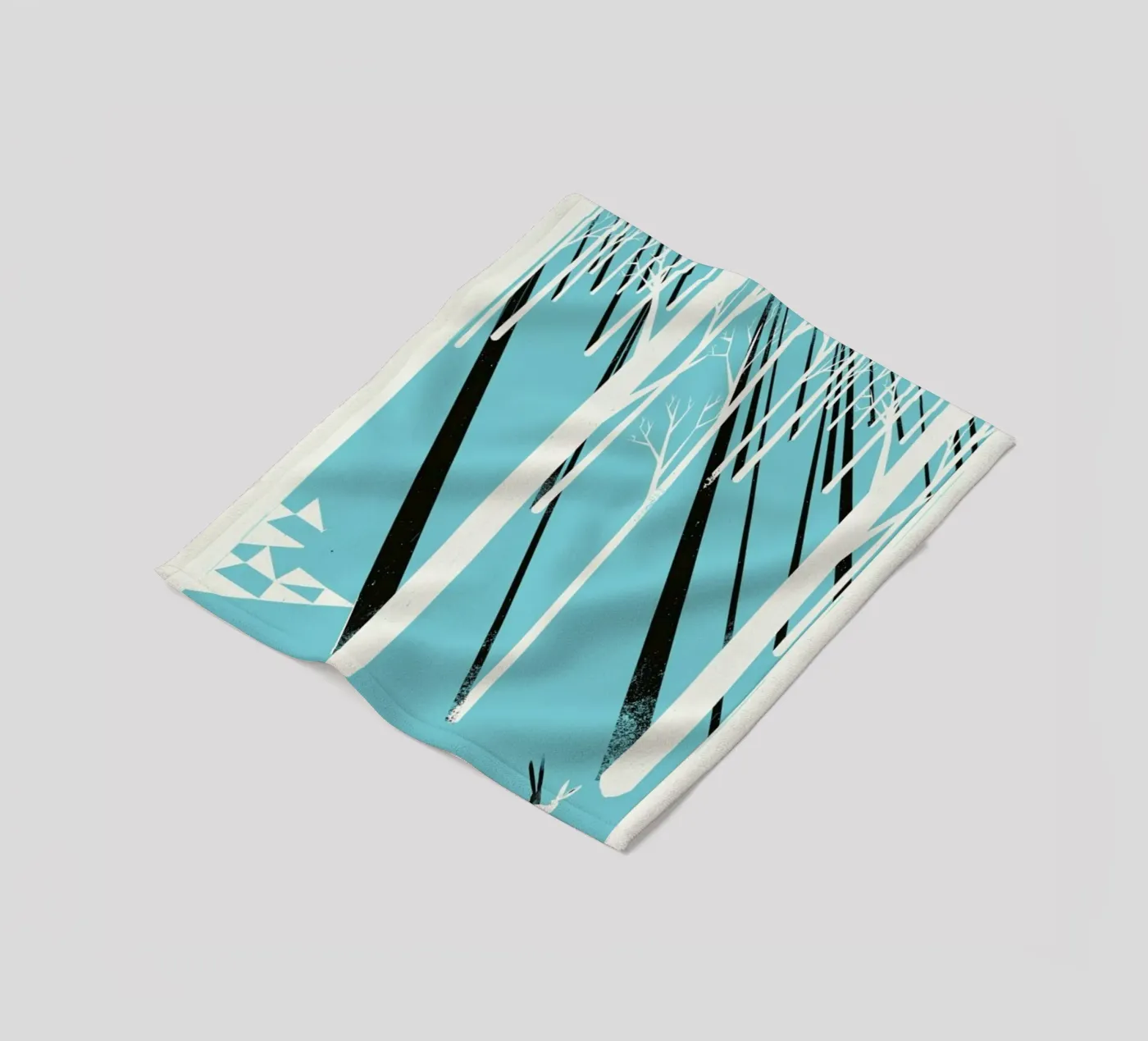 Forest 1 Fleecedecke von Pietari Posti