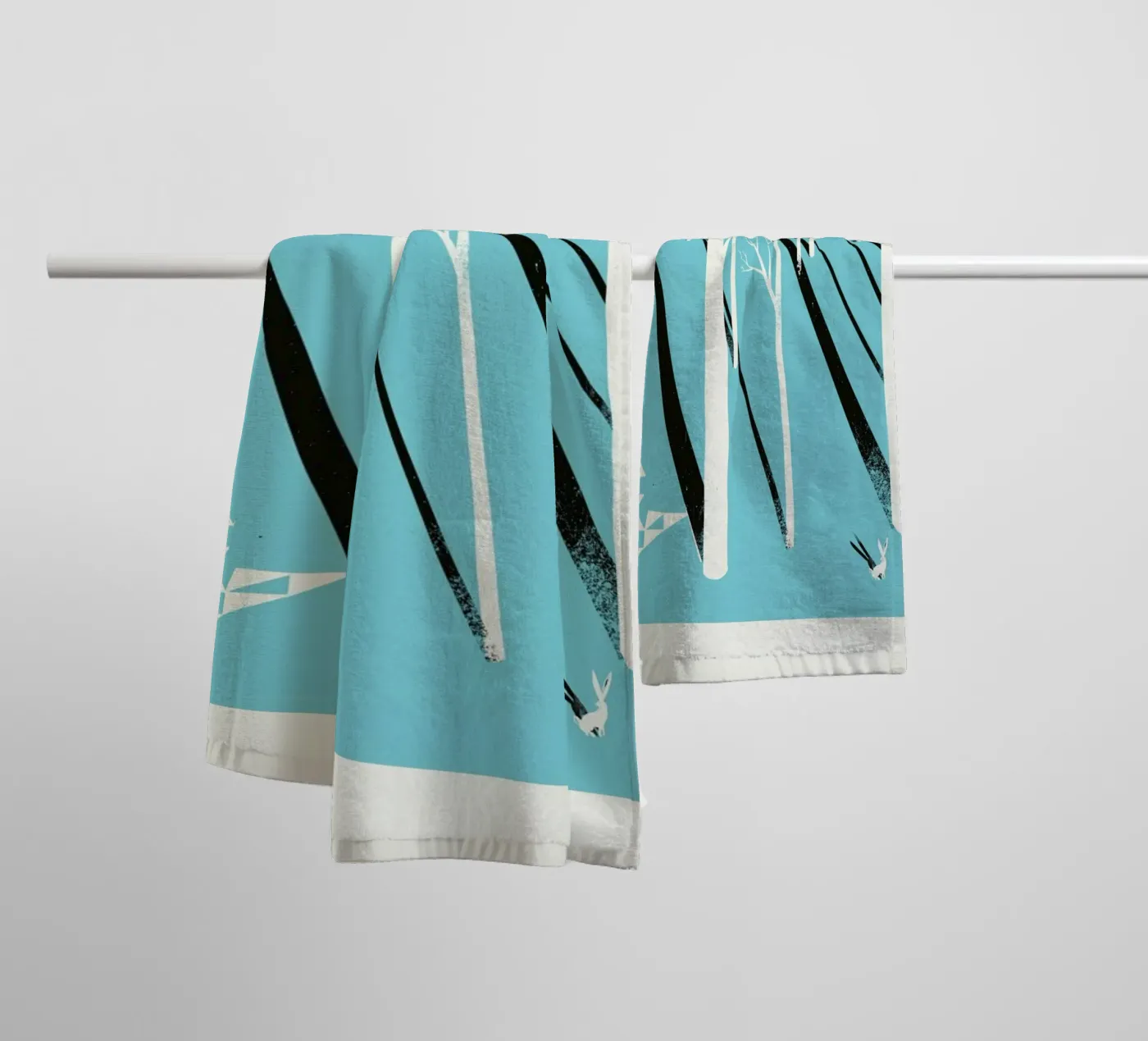 Forest 1 badhanddoek van Pietari Posti