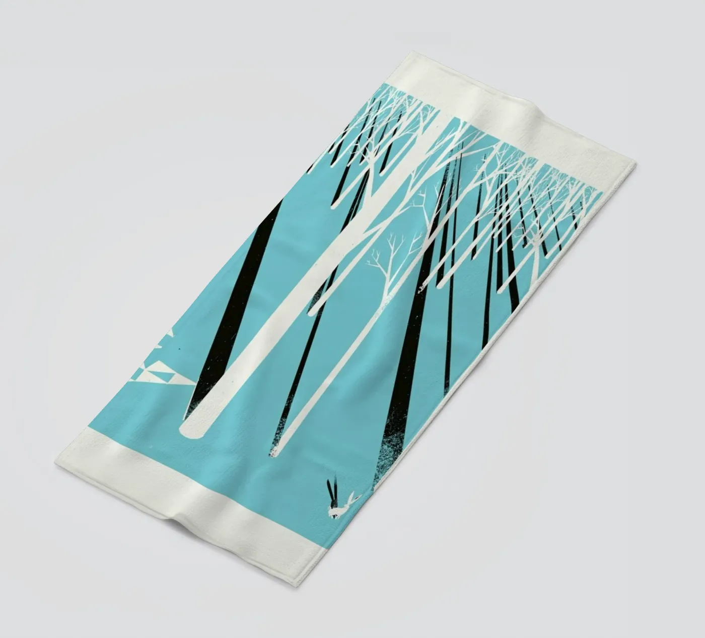 Forest 1 beach towel by Pietari Posti