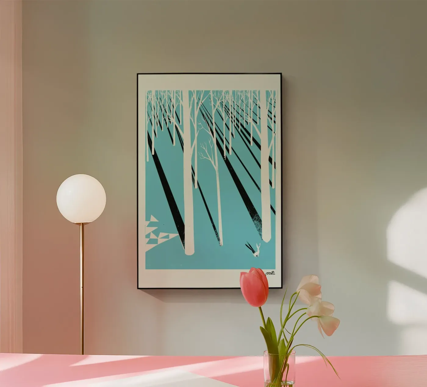 Forest 1 acrylic glass by Pietari Posti