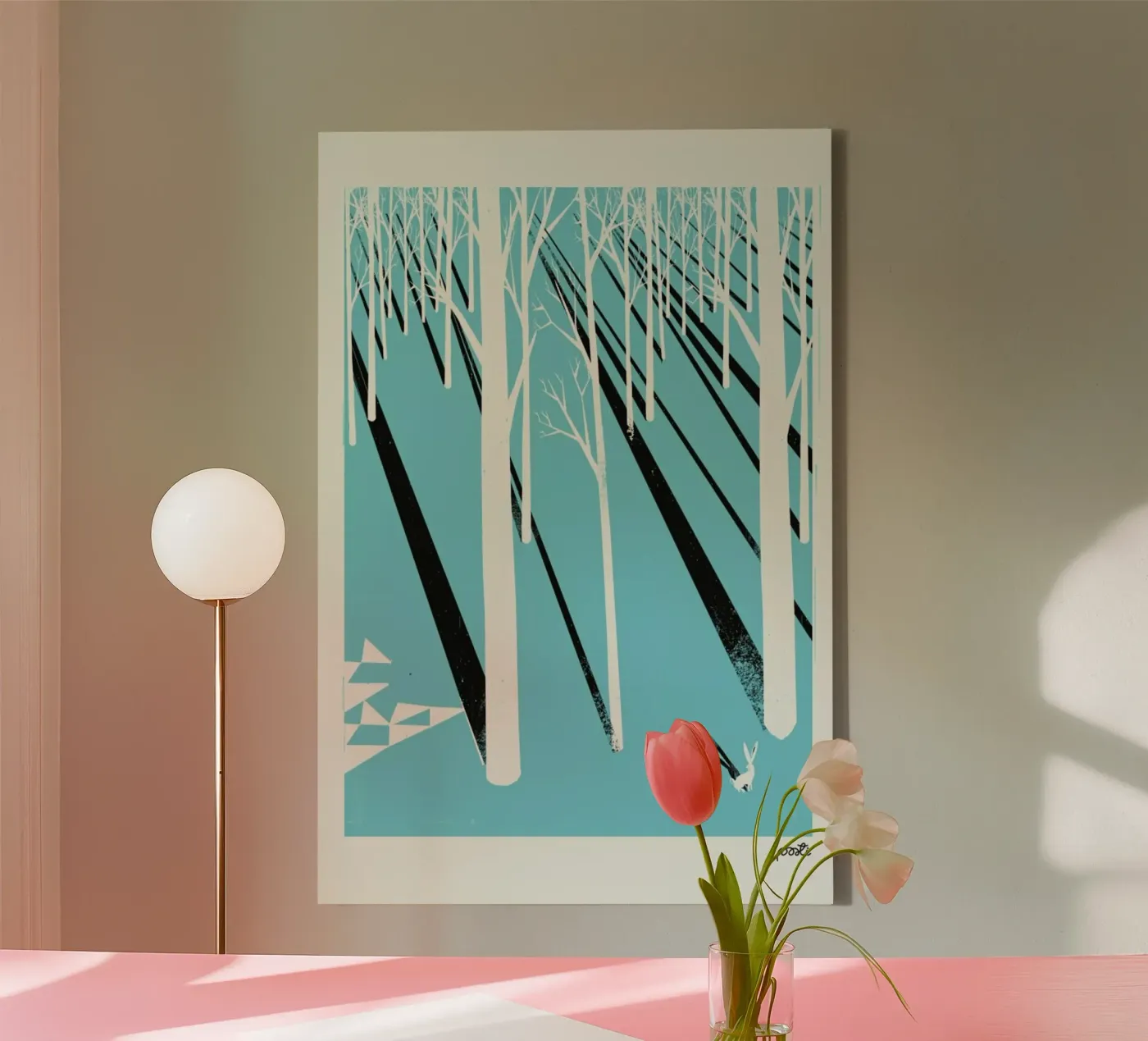 Forest 1 canvas van Pietari Posti