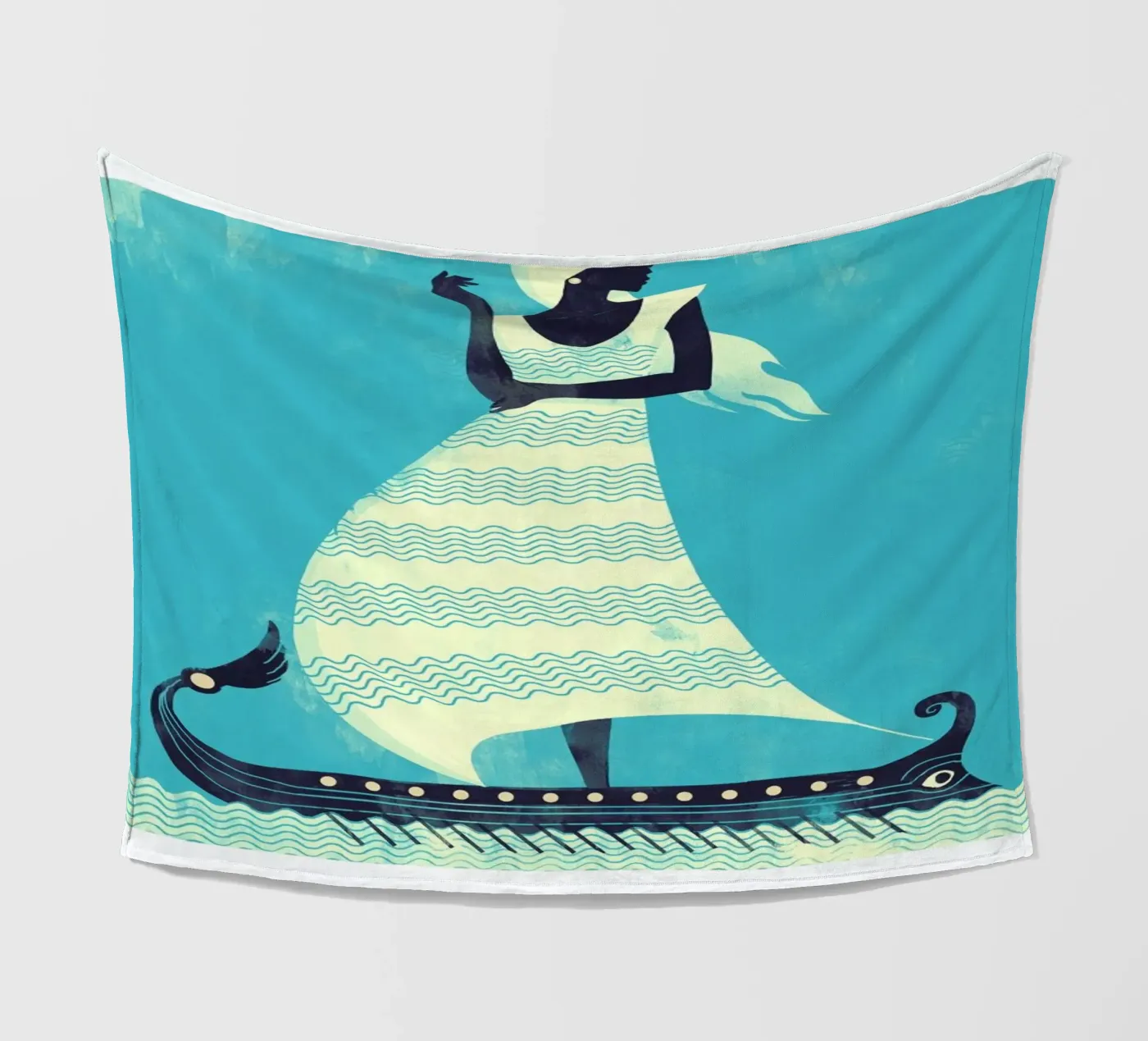 Sail fleece blanket by Pietari Posti