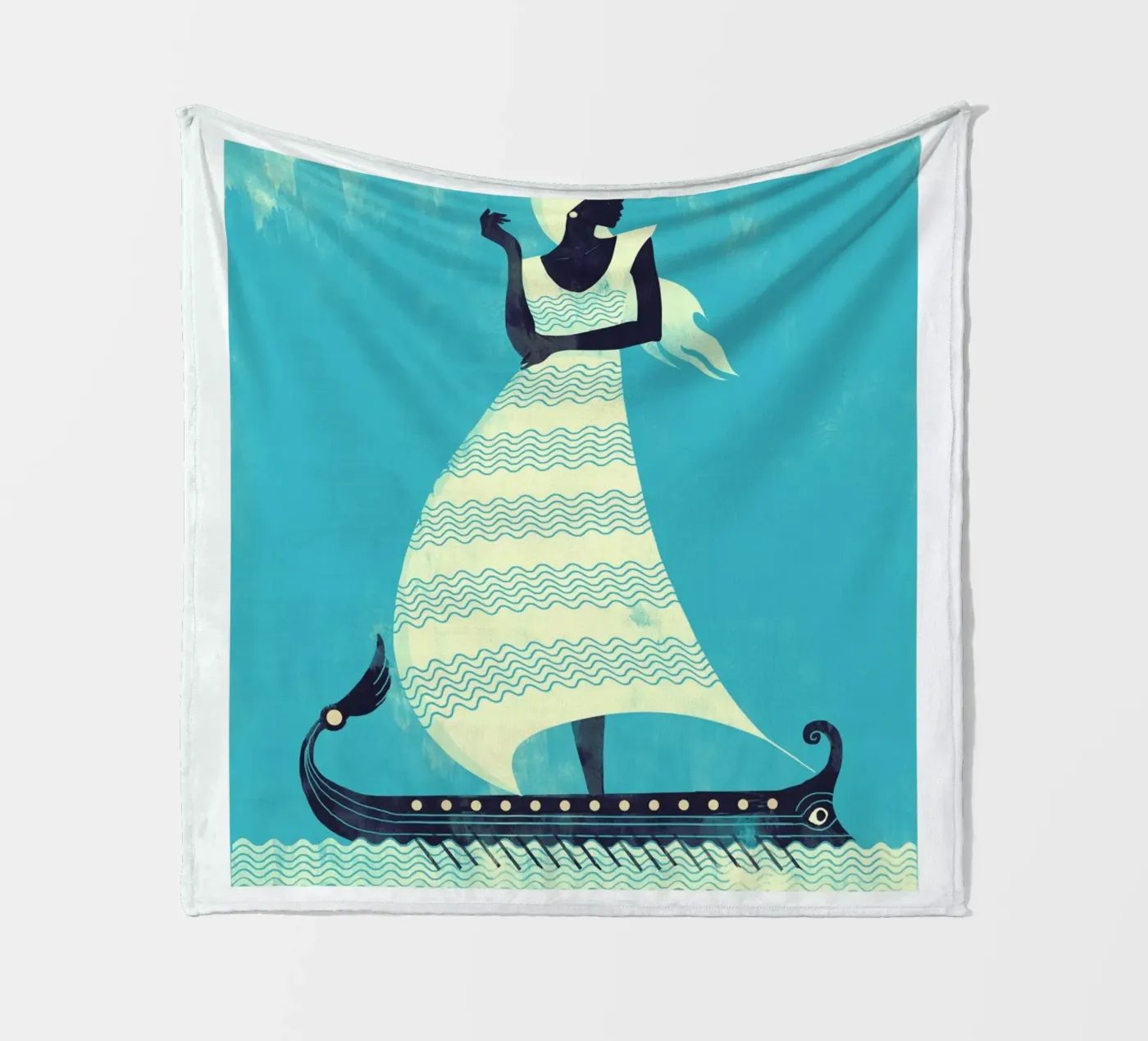 Sail fleece blanket by Pietari Posti