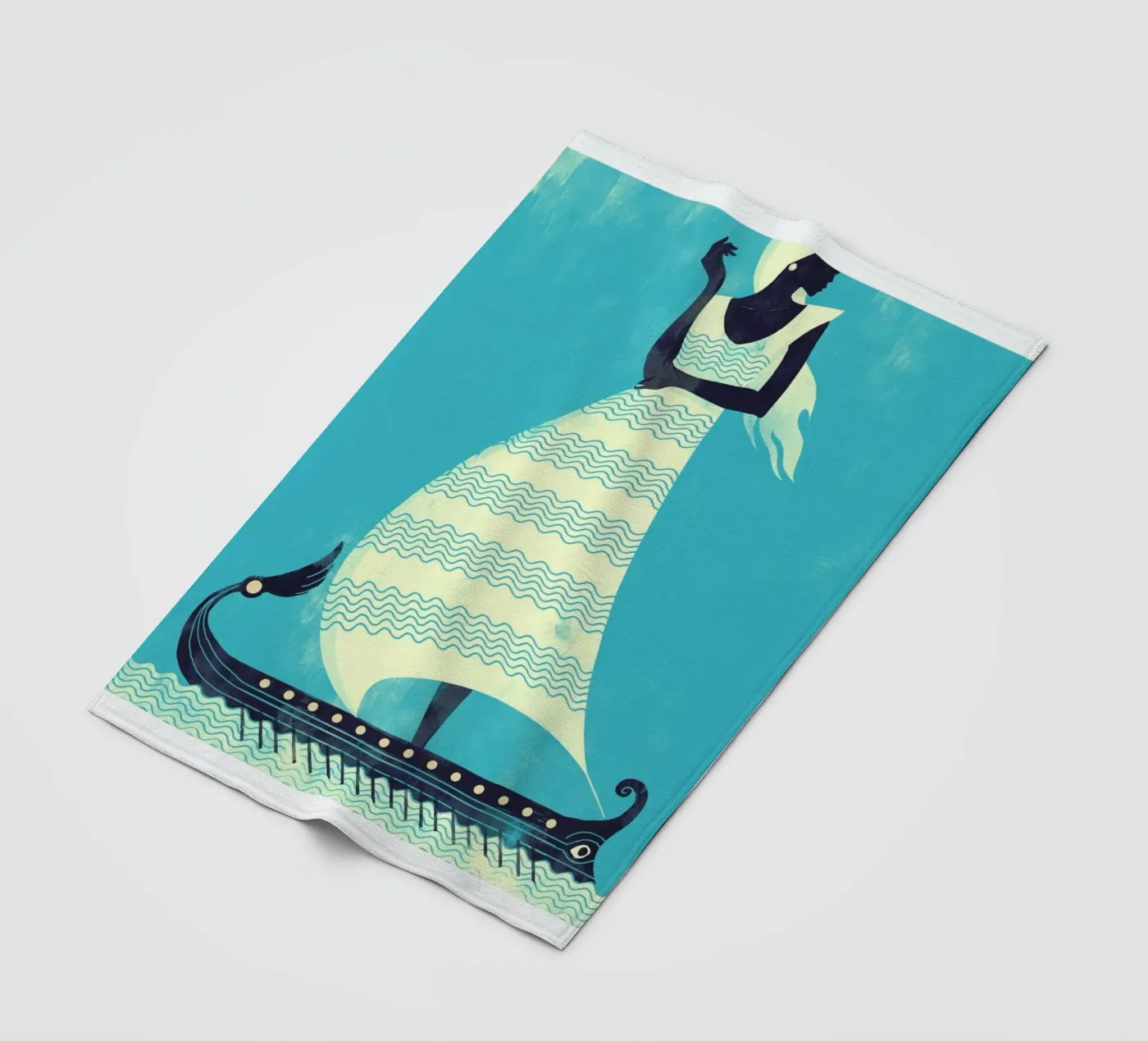 Sail fleece blanket by Pietari Posti