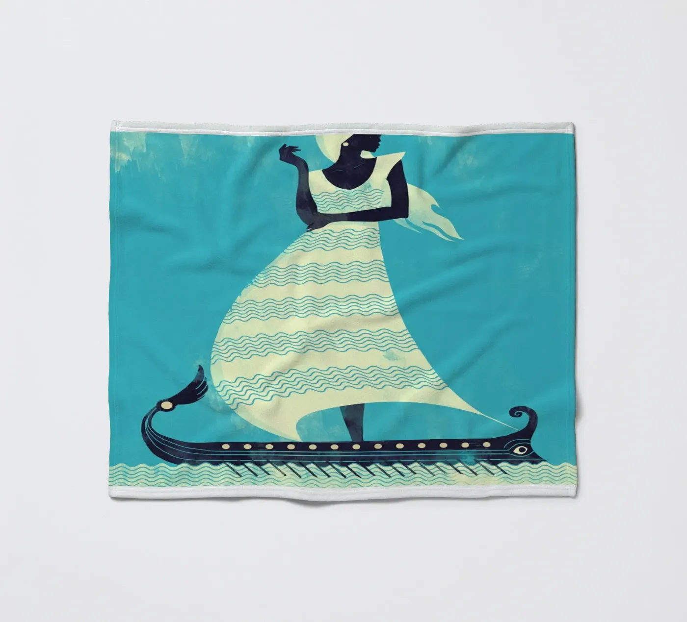 Sail fleece blanket by Pietari Posti