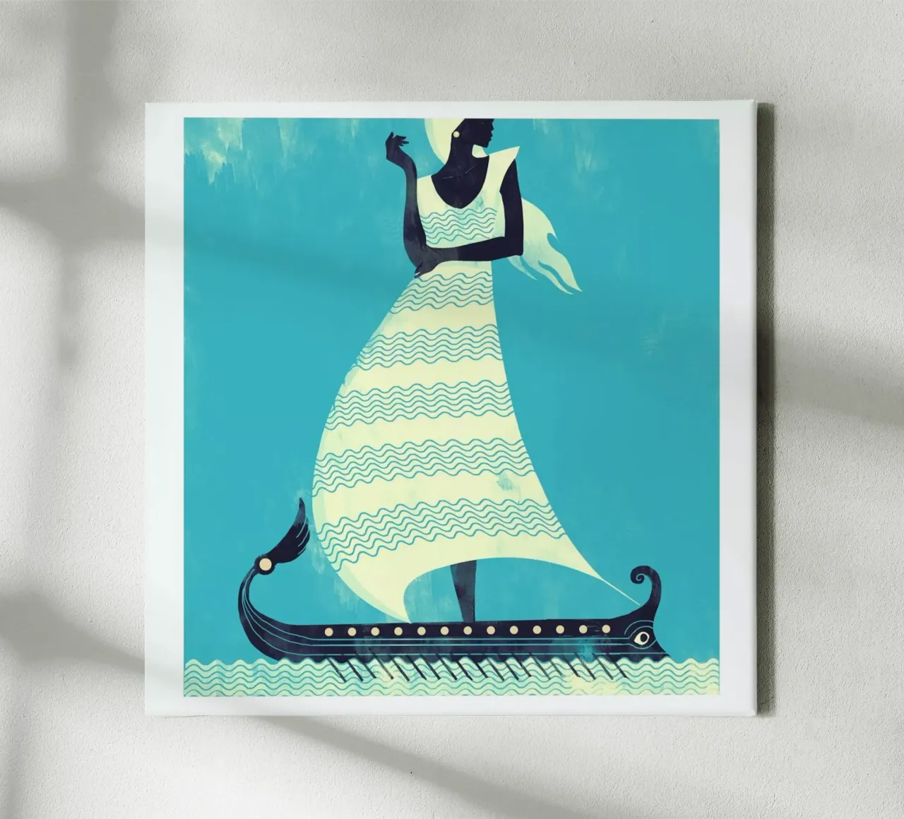 Sail canvas with Floater frame by Pietari Posti