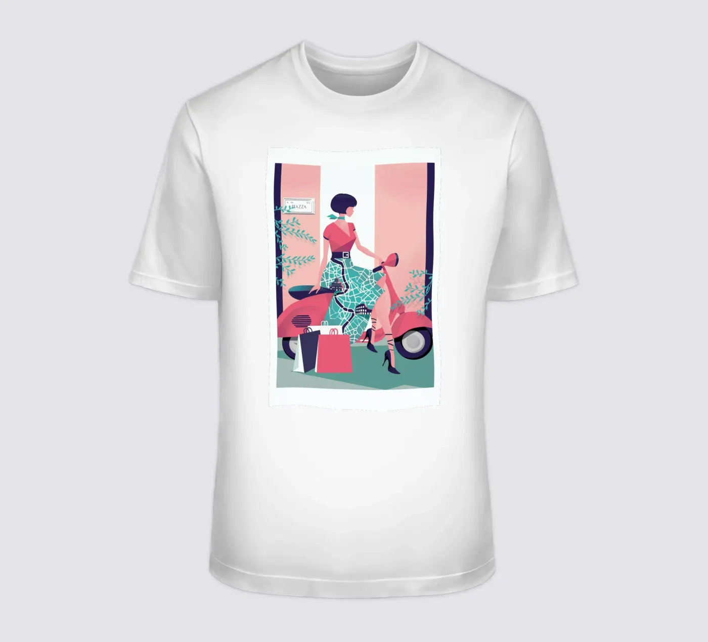Rome t-shirt da Pietari Posti