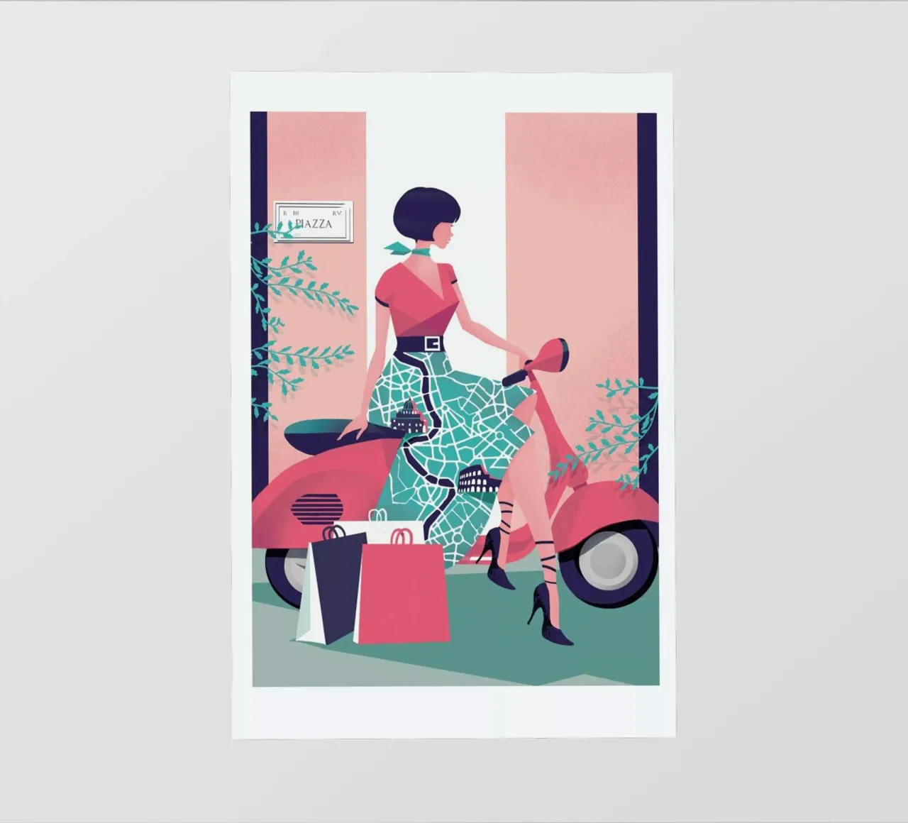 Rome pellicola backlit da Pietari Posti