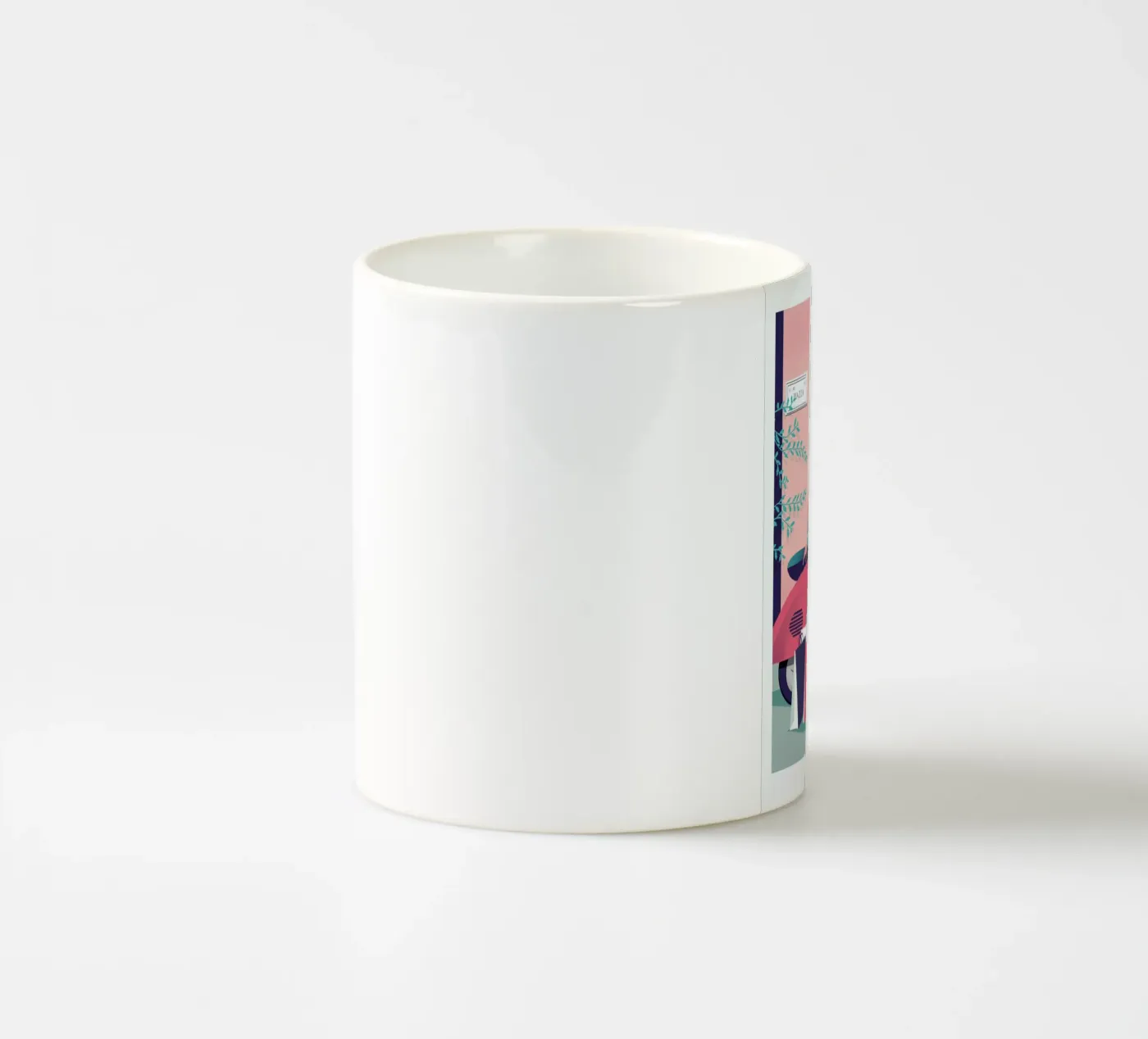 Rome ceramic mug by Pietari Posti