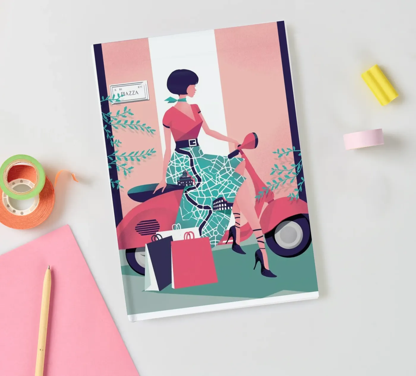 Rome notebook by Pietari Posti