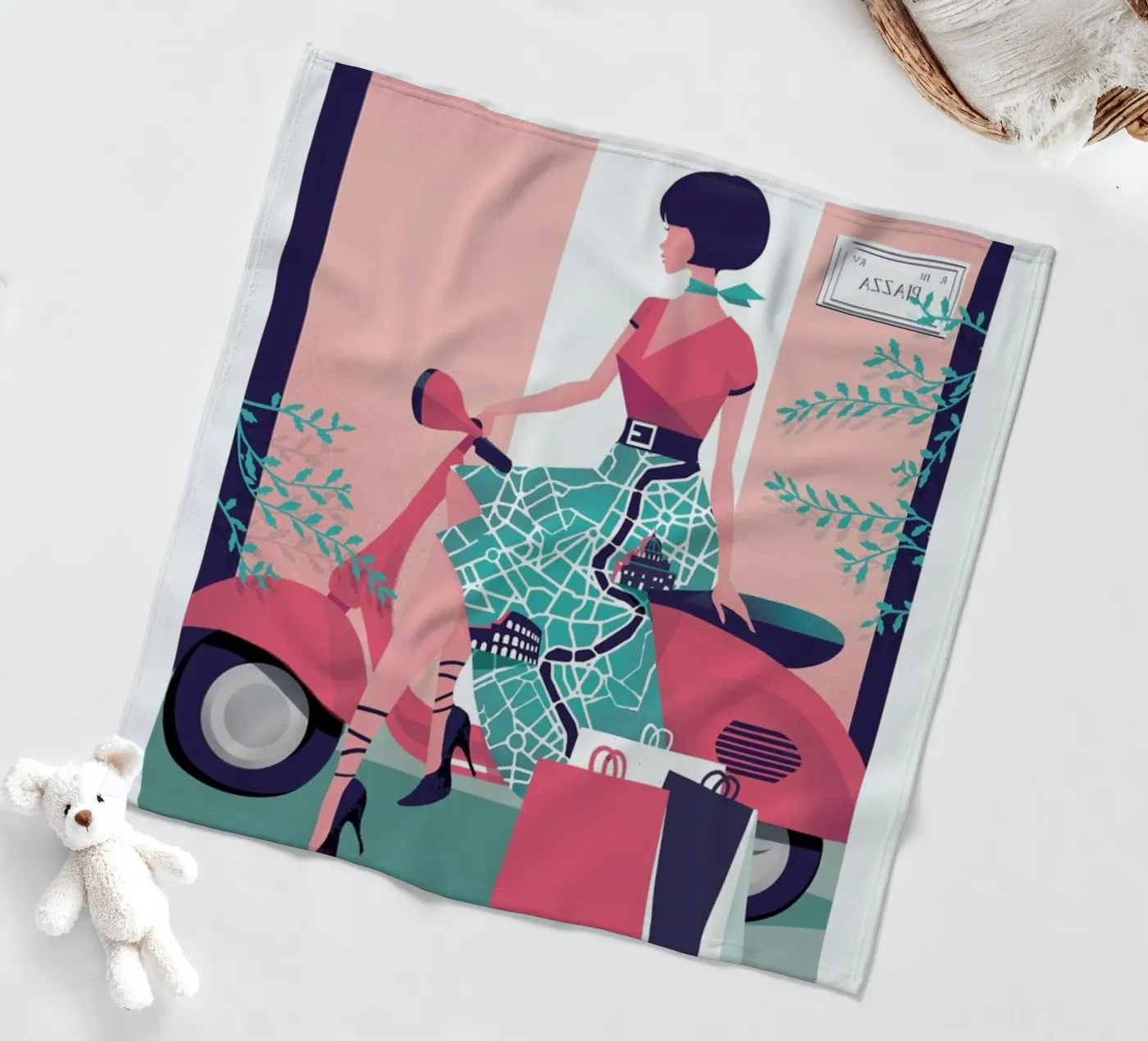 Rome coperta in pile da Pietari Posti