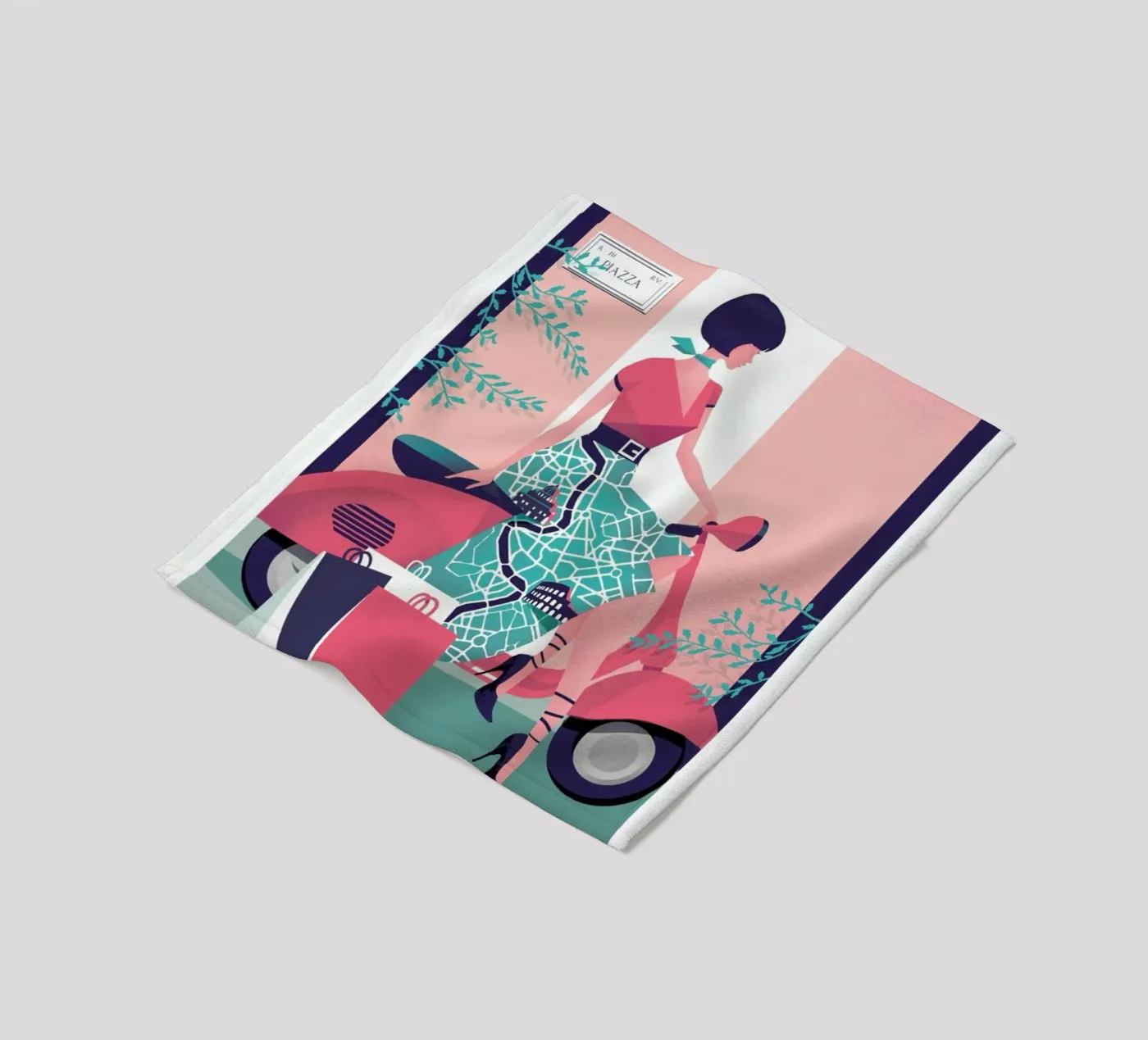 Rome coperta in pile da Pietari Posti