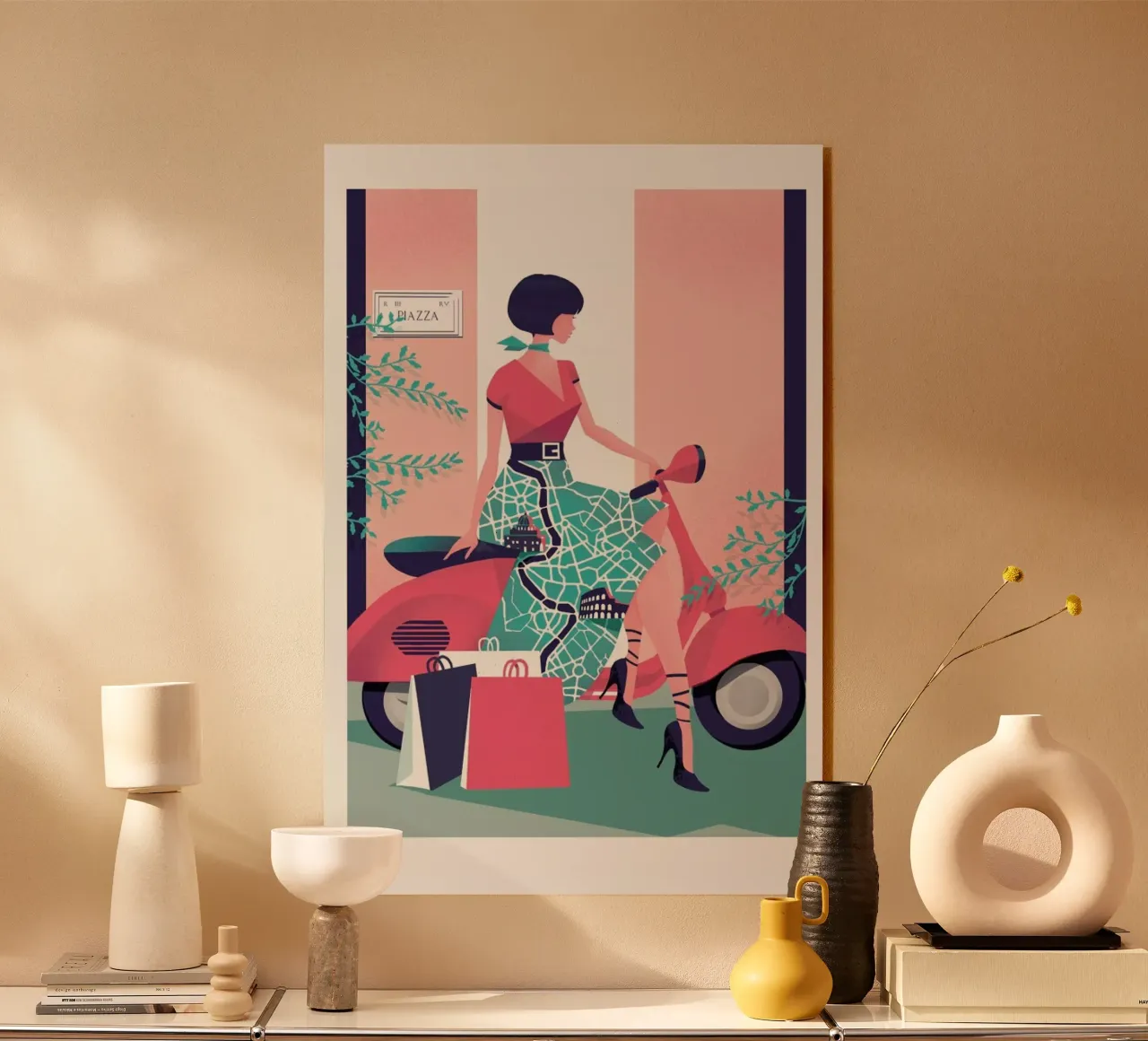 Rome plexiglass da Pietari Posti