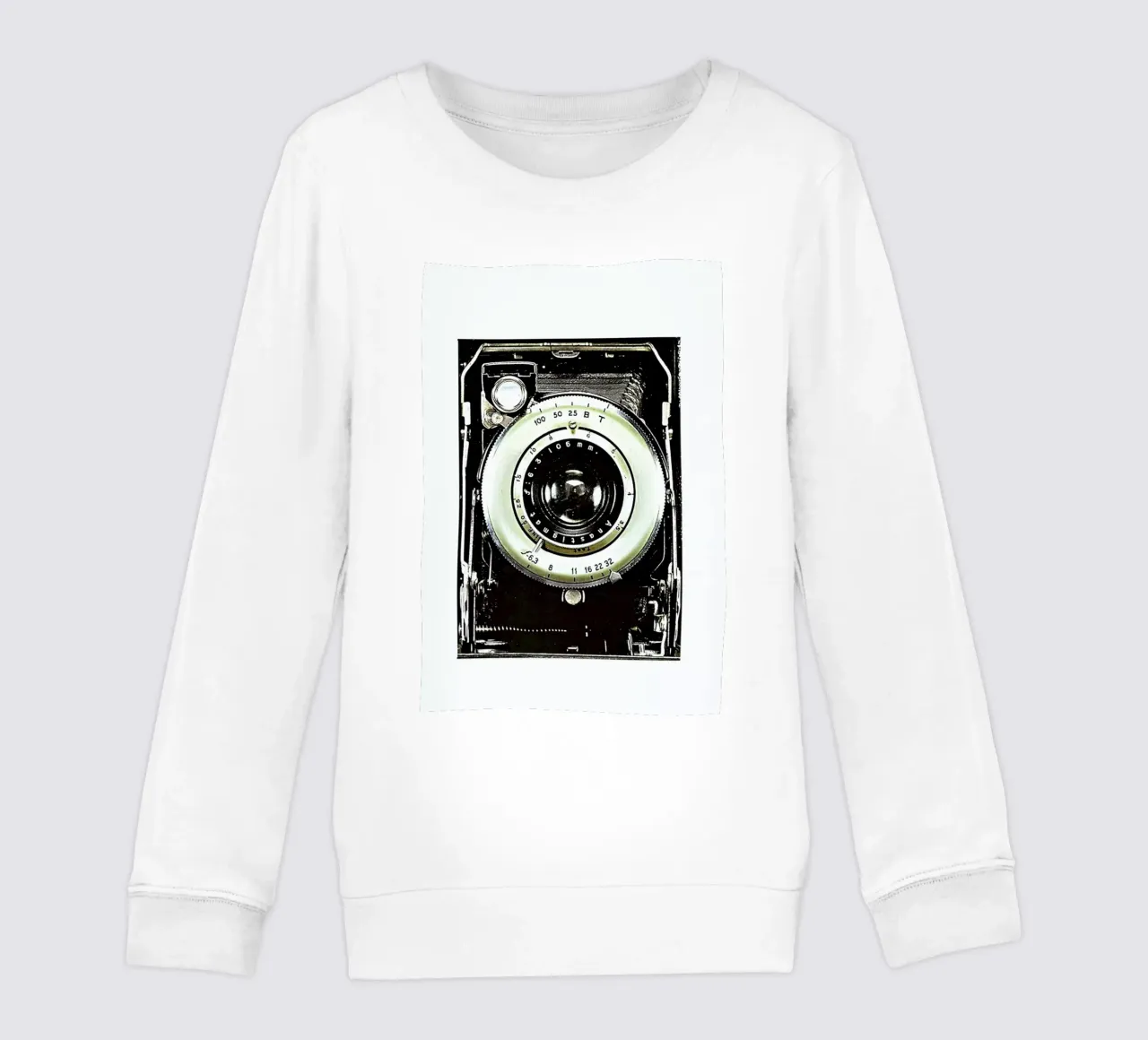 Smile vintage camera felpa bambino da Rococco LA