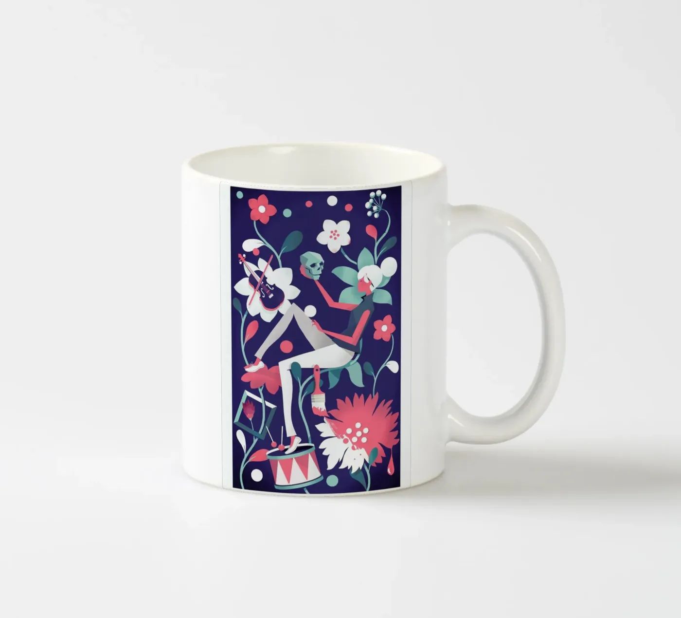 Creation ceramic mug by Pietari Posti