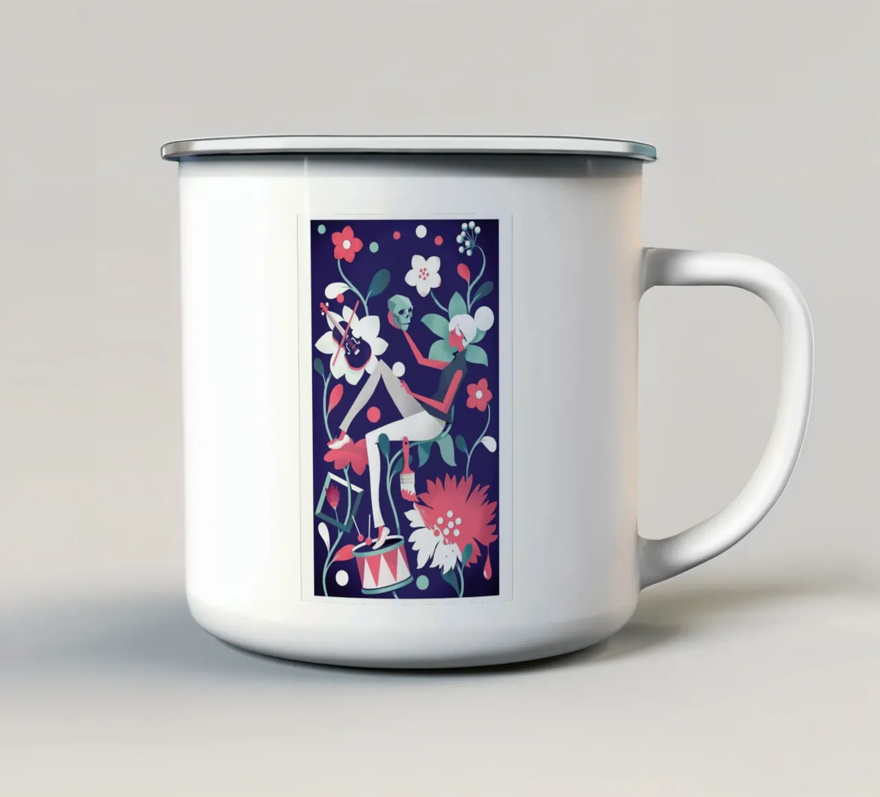 Creation tazza in smalto da Pietari Posti