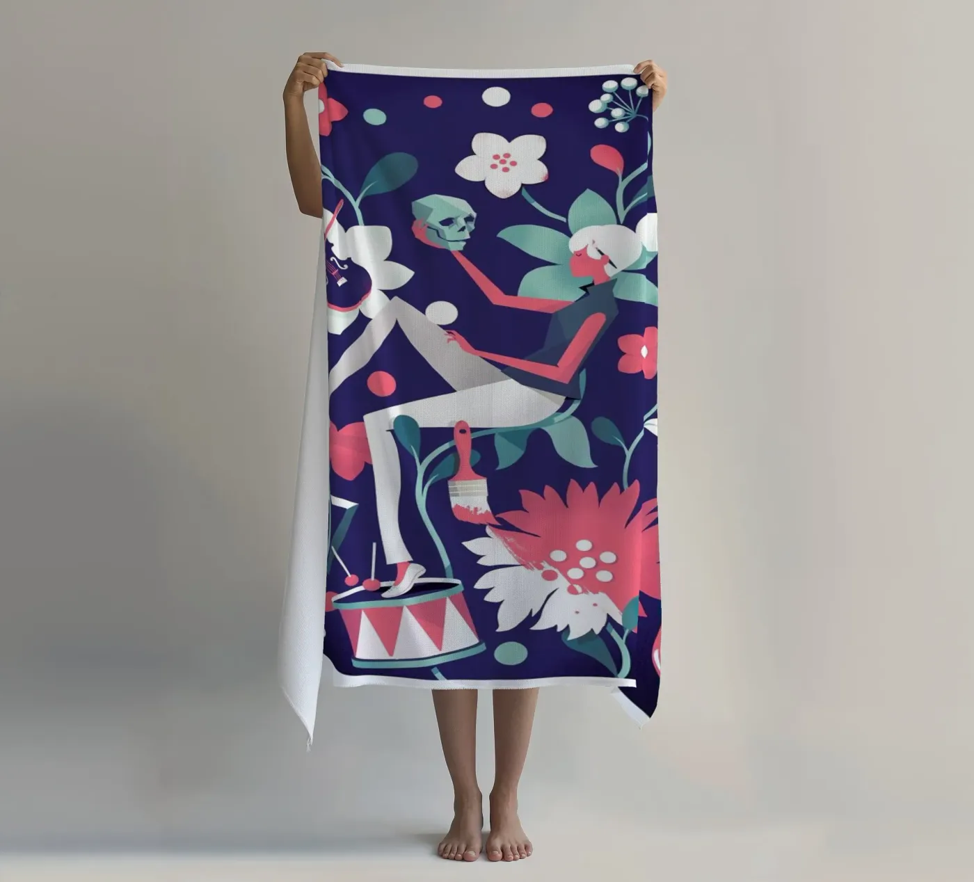 Creation strandhanddoek van Pietari Posti