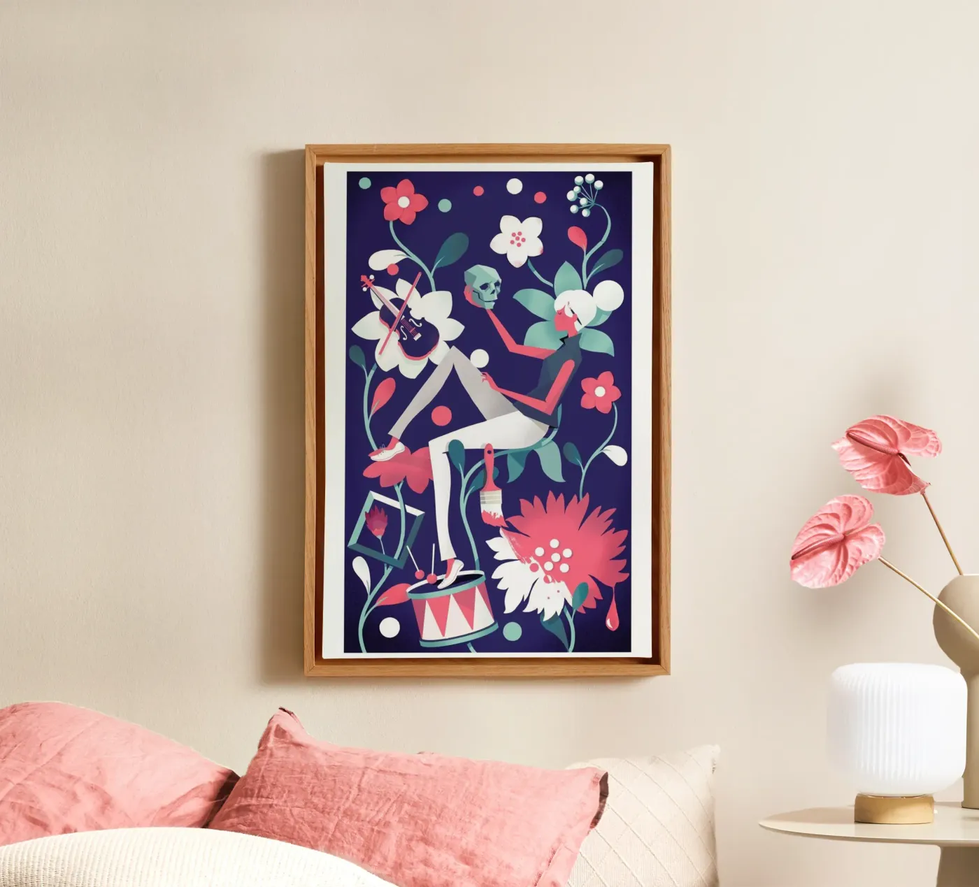 Creation Leinwand von Pietari Posti