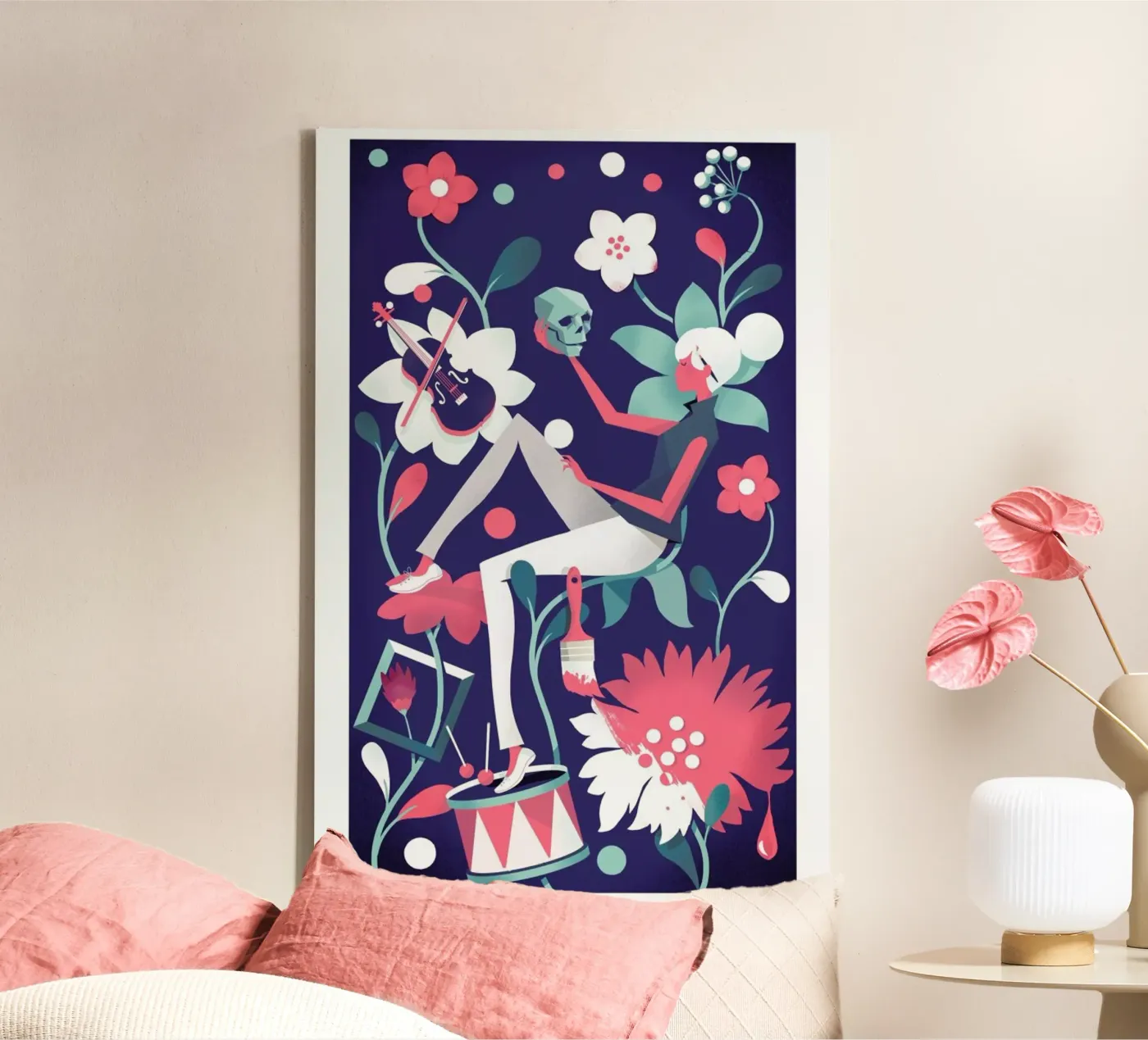 Creation Leinwand von Pietari Posti