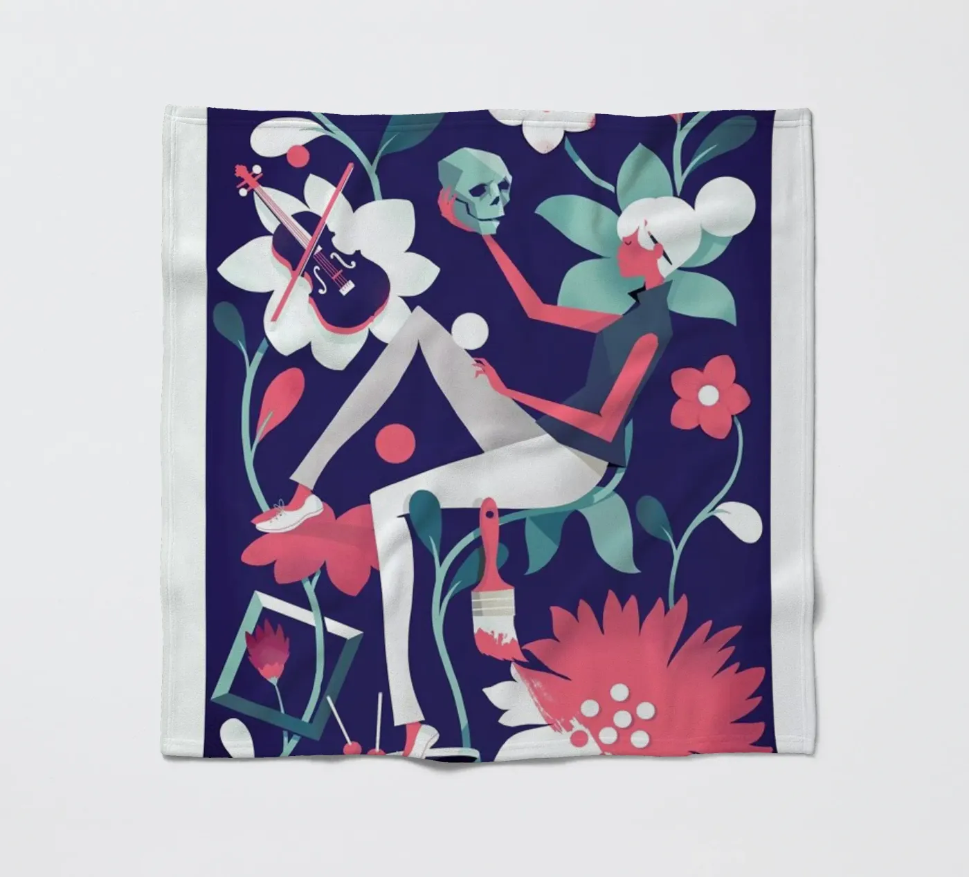 Creation fleece blanket by Pietari Posti