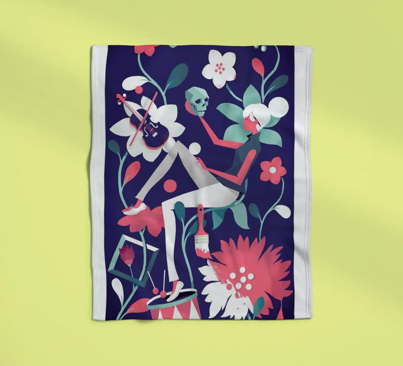 Creation fleecedeken van Pietari Posti