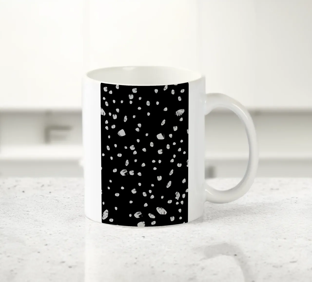 Universe Black tazza in ceramica da Studio Nahili