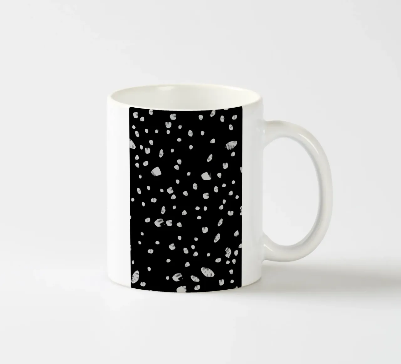Universe Black tazza in ceramica da Studio Nahili