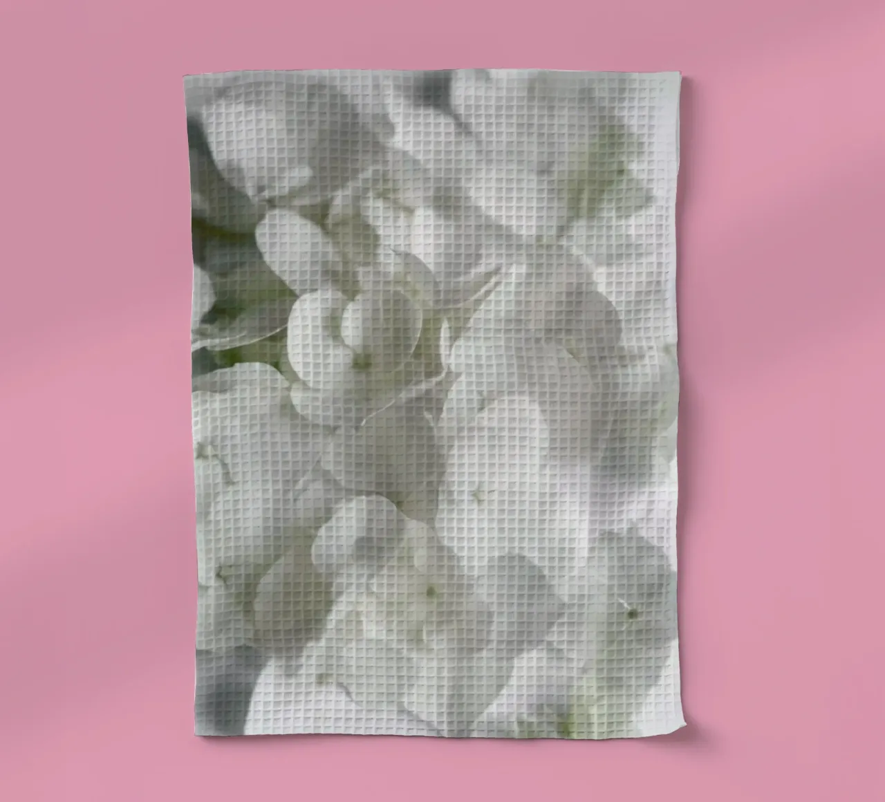 White Beauty tea towel by Studio Nahili