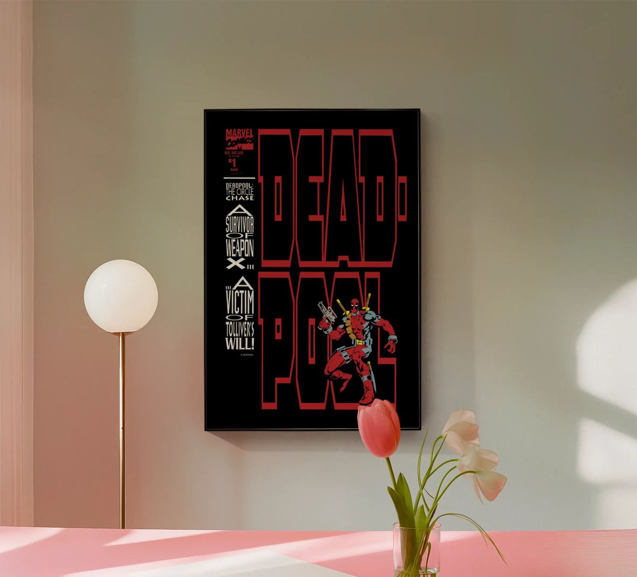 Deadpool #1: The Circle Chase plexiglass da MARVEL Designs by JUNIQE