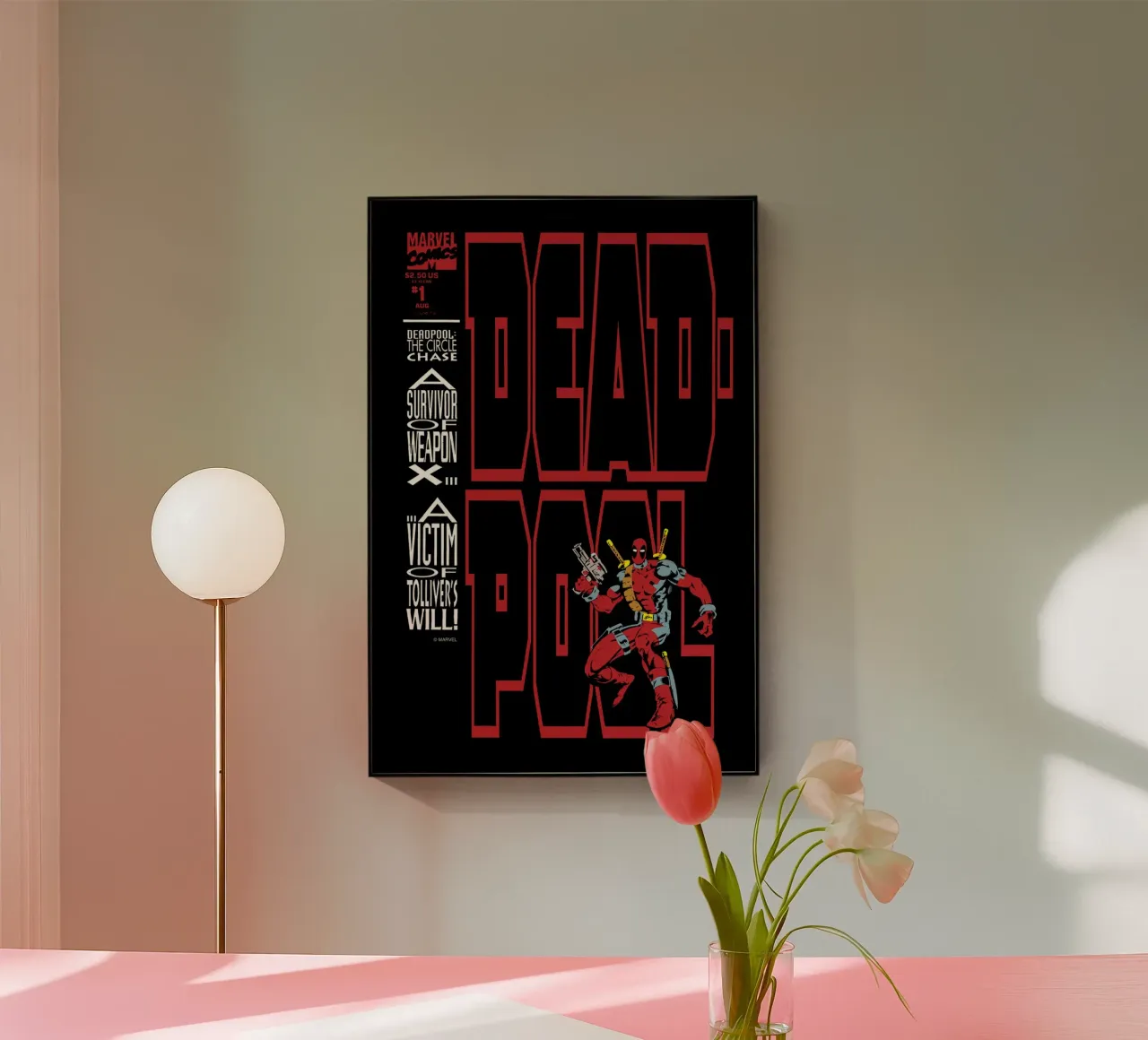 Deadpool #1: The Circle Chase Acryl-Glas von MARVEL Designs by JUNIQE