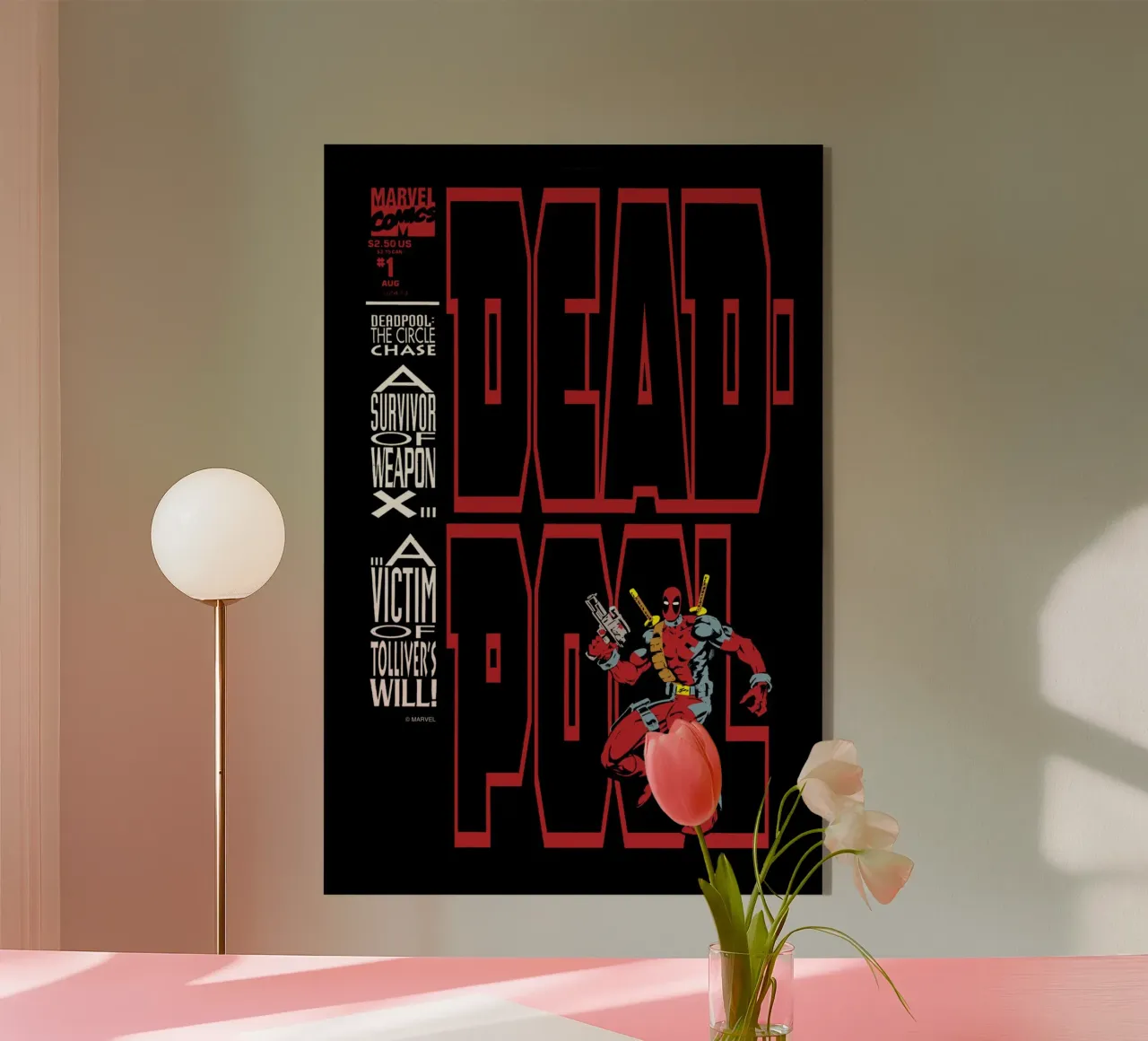 Deadpool #1: The Circle Chase Acryl-Glas von MARVEL Designs by JUNIQE