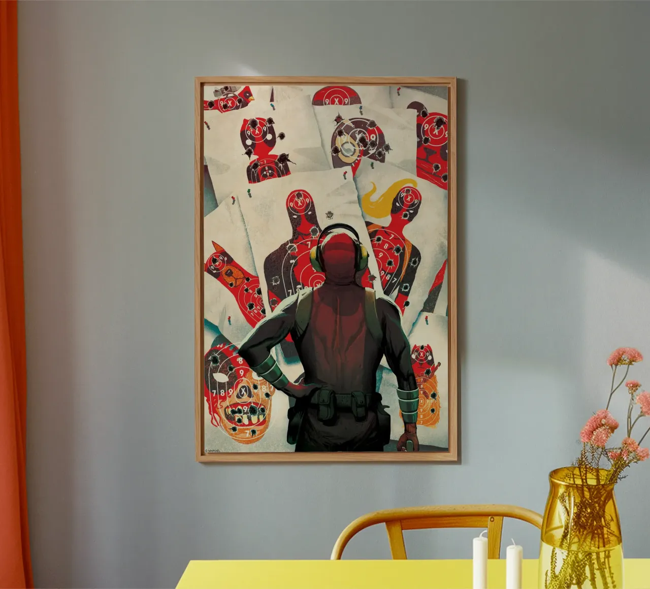 Deadpool – Perfect pannello forex da MARVEL Designs by JUNIQE